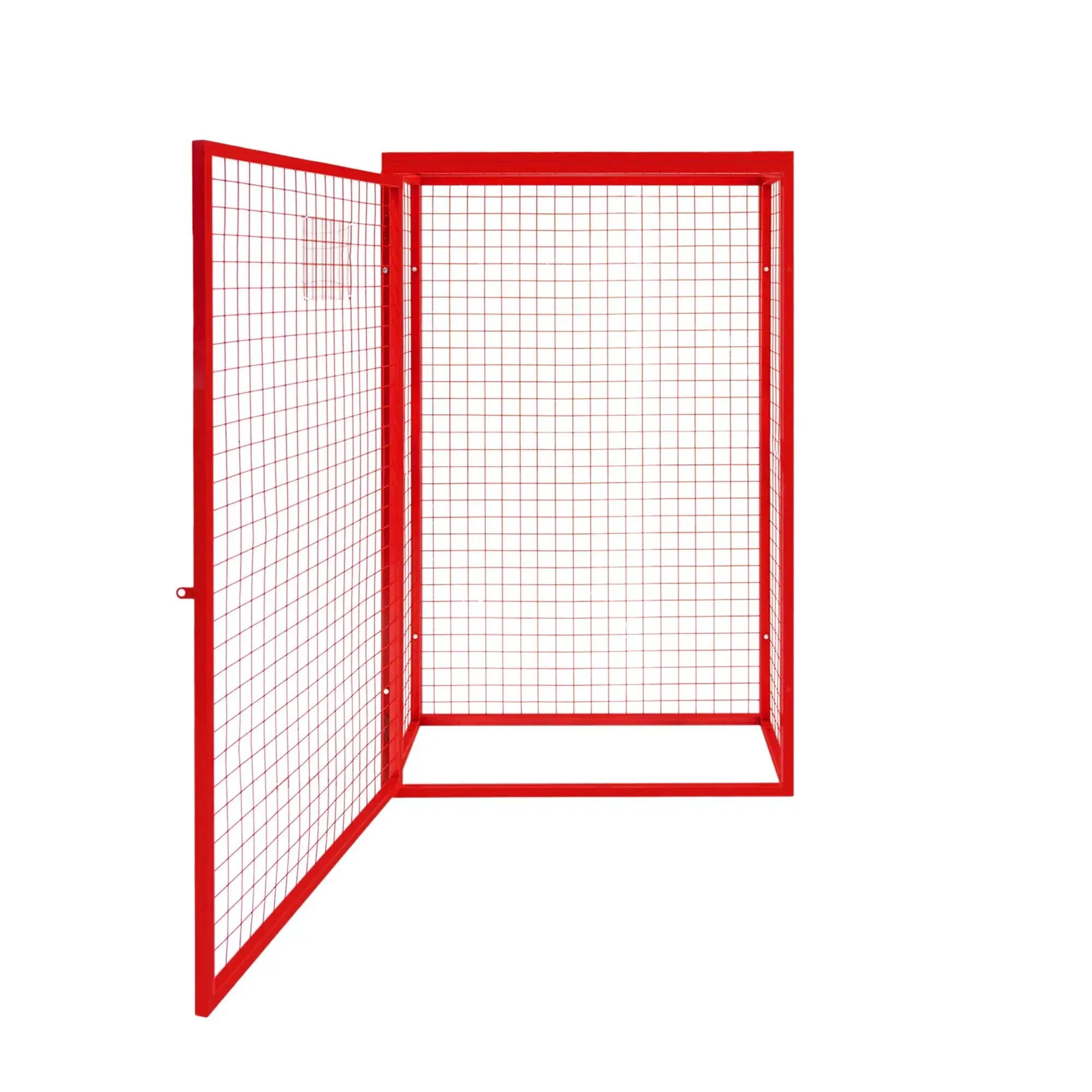 Red Gas Bottle Collapsible Mesh Cage – 181cm x 116cm x 57cm - from Monster Shop
