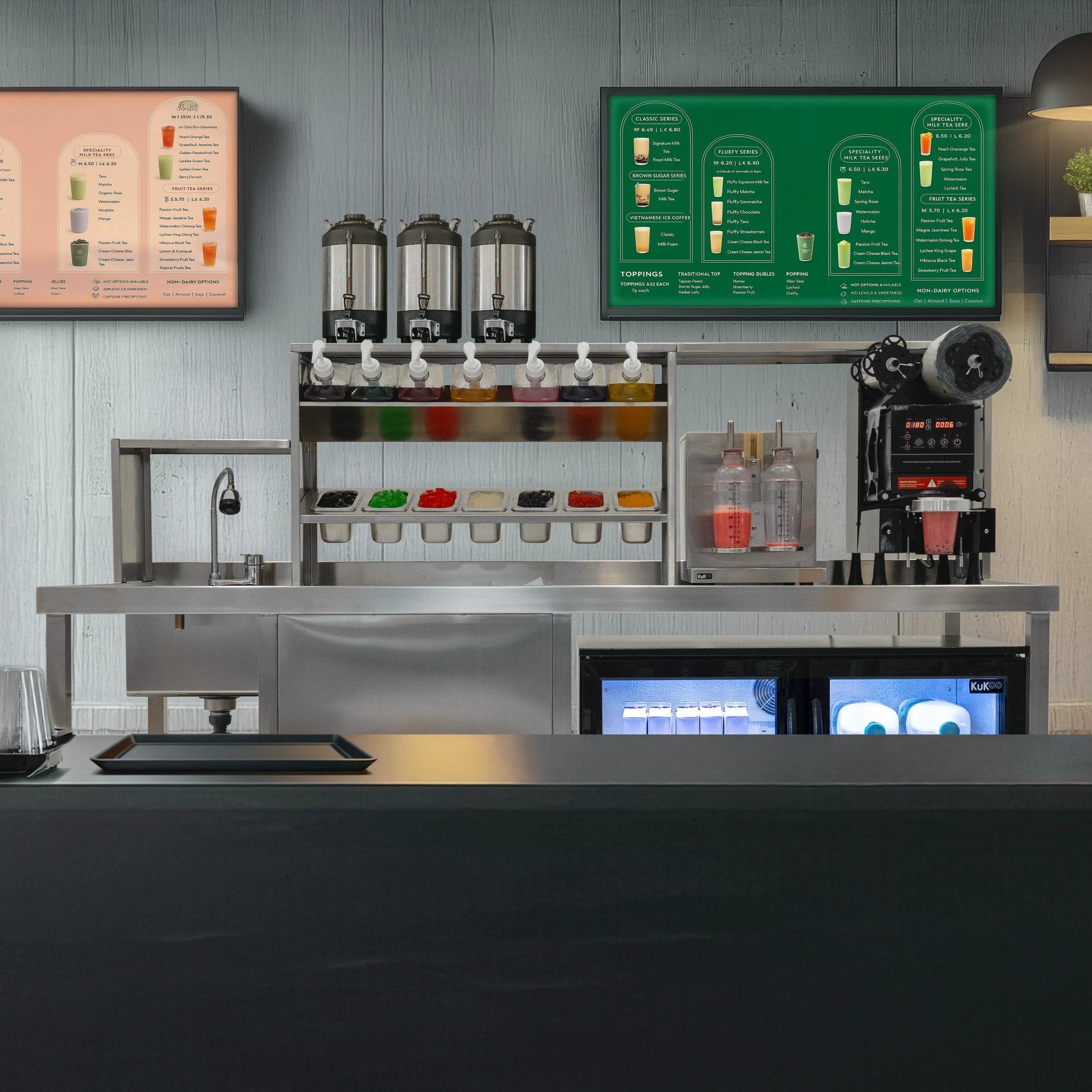 Monster Shop Bubble Tea Workstation -