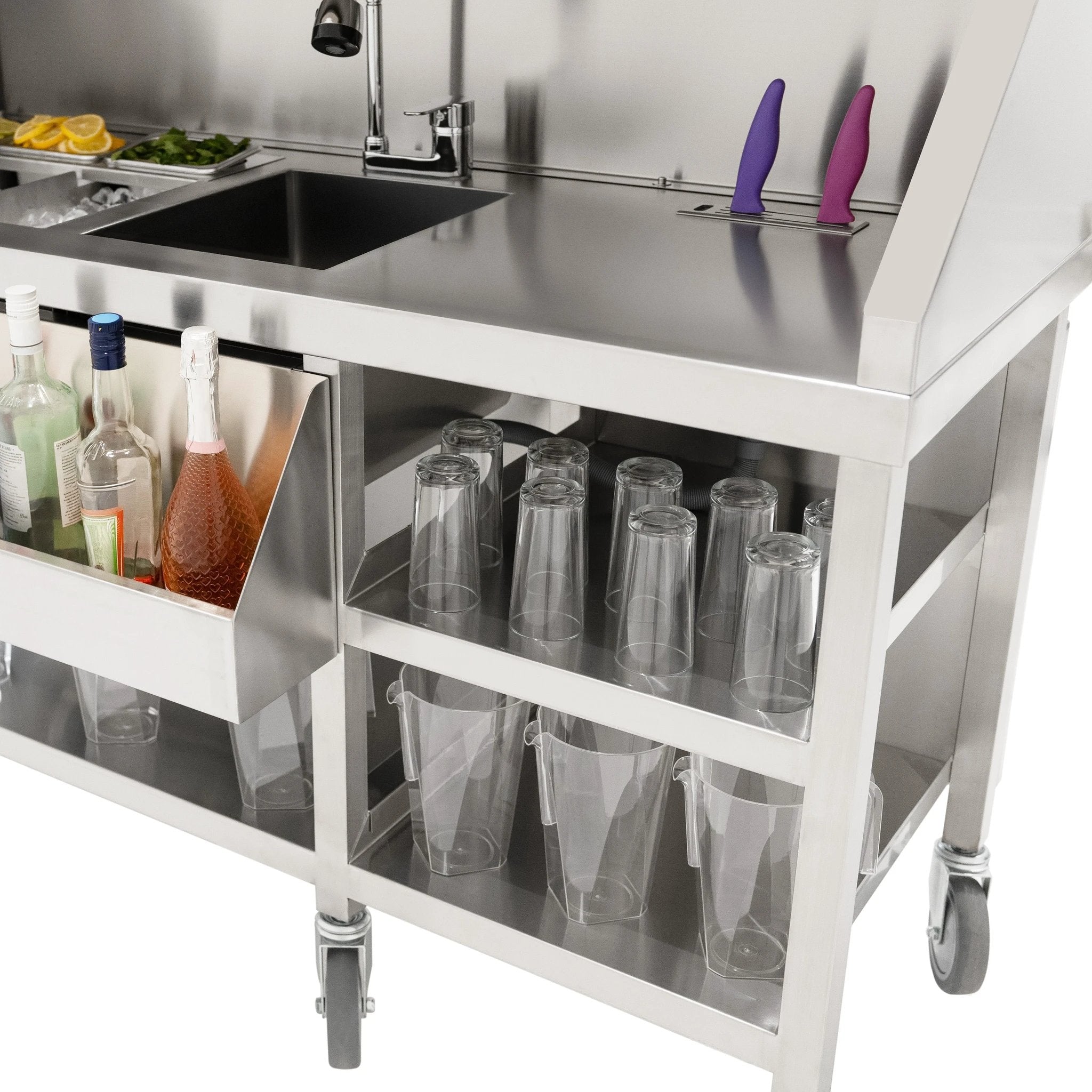 Mobile Cocktail Bar Station by Monster Shop