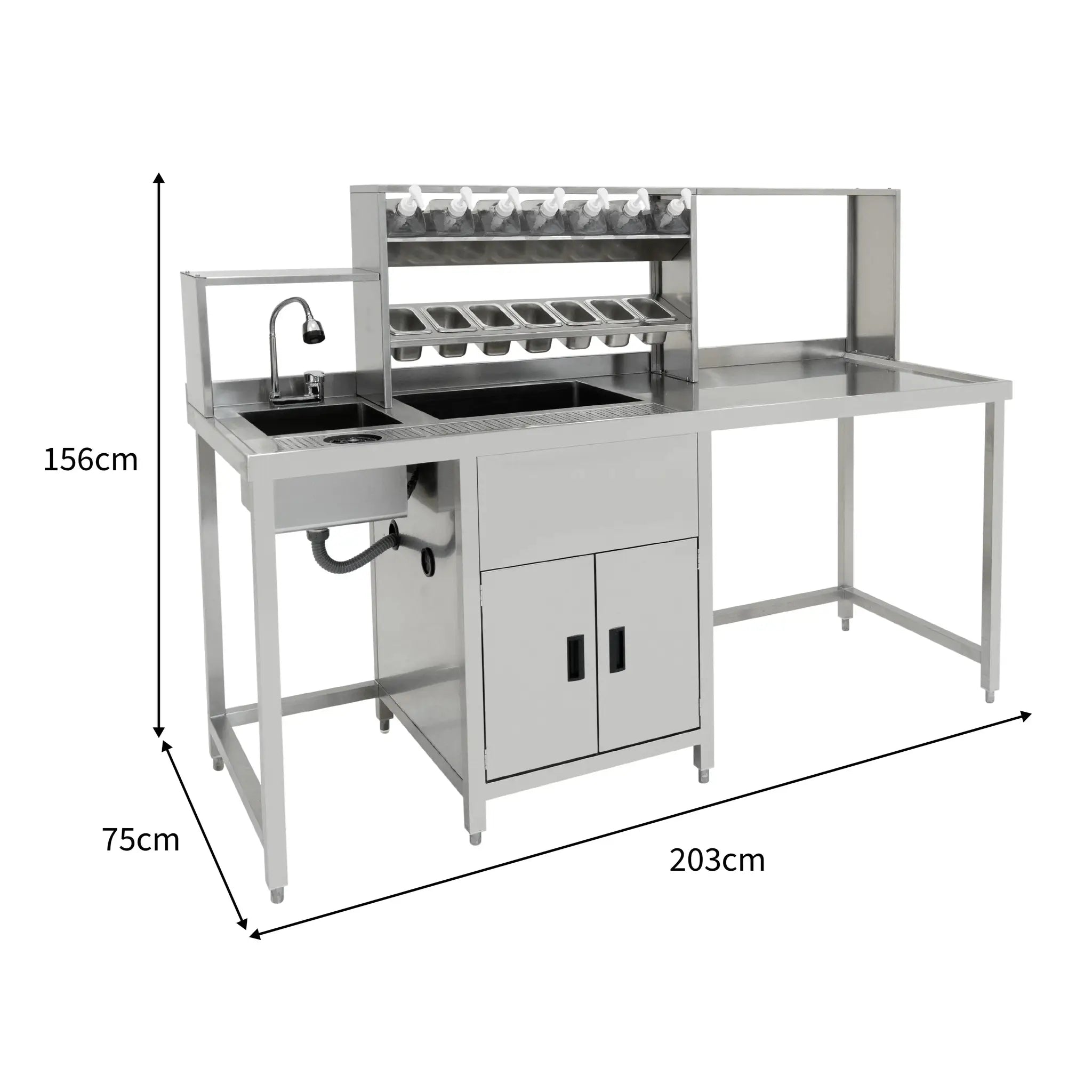 Monster Shop Bubble Tea Workstation Complete Package -