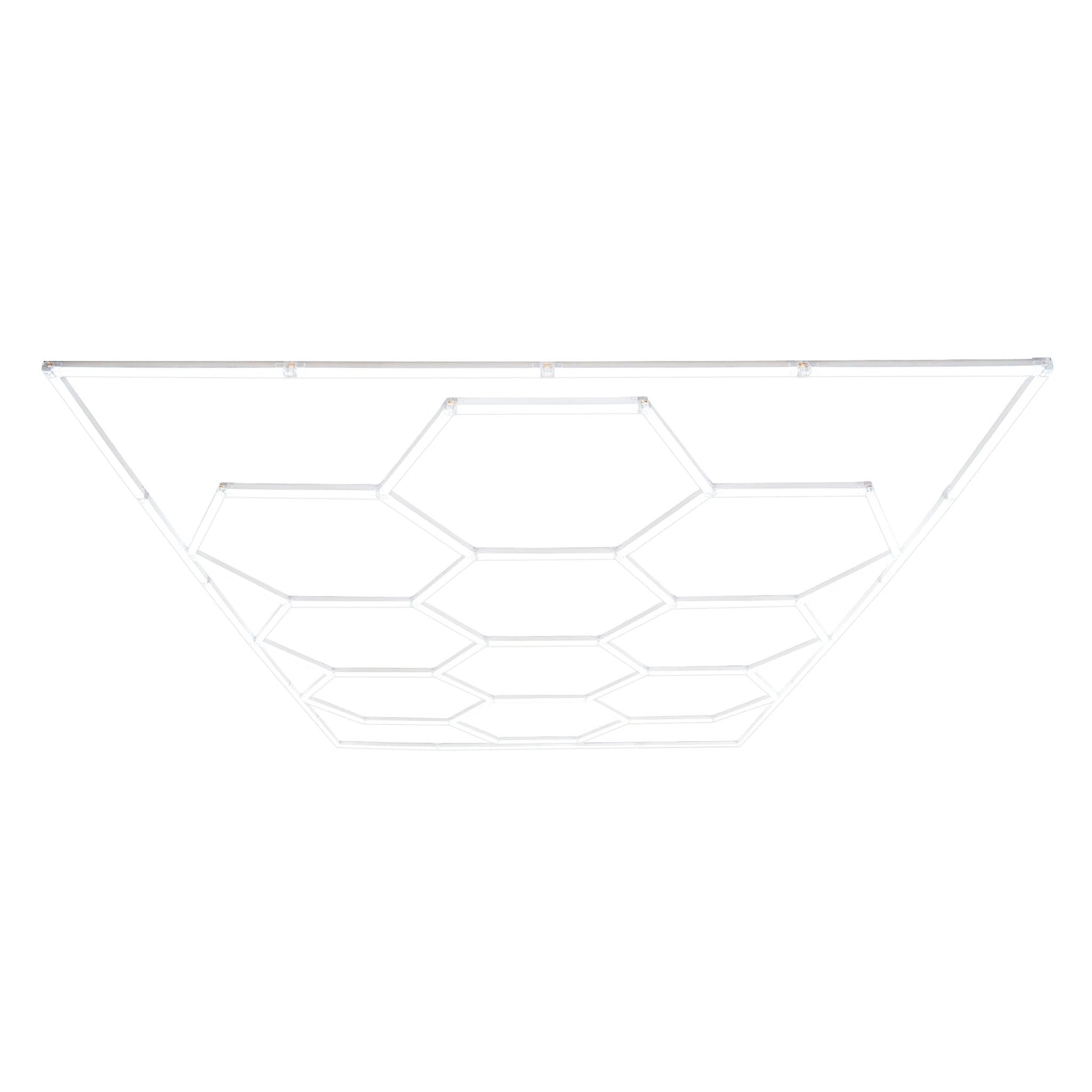 Hexagon LED Lighting x 10 by Monster Shop