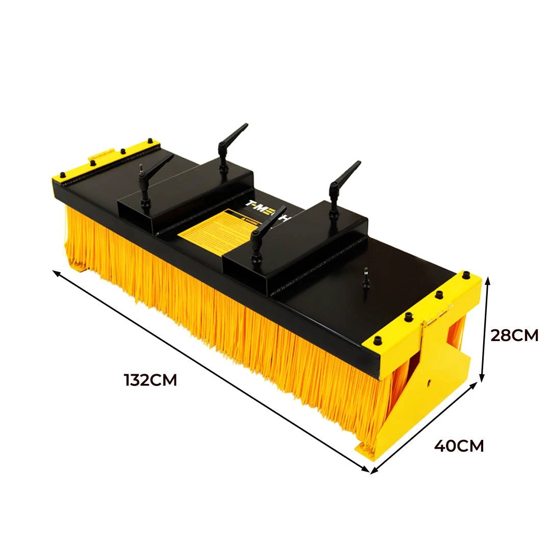 Forklift Sweeper Brush With Stands by Monster Shop