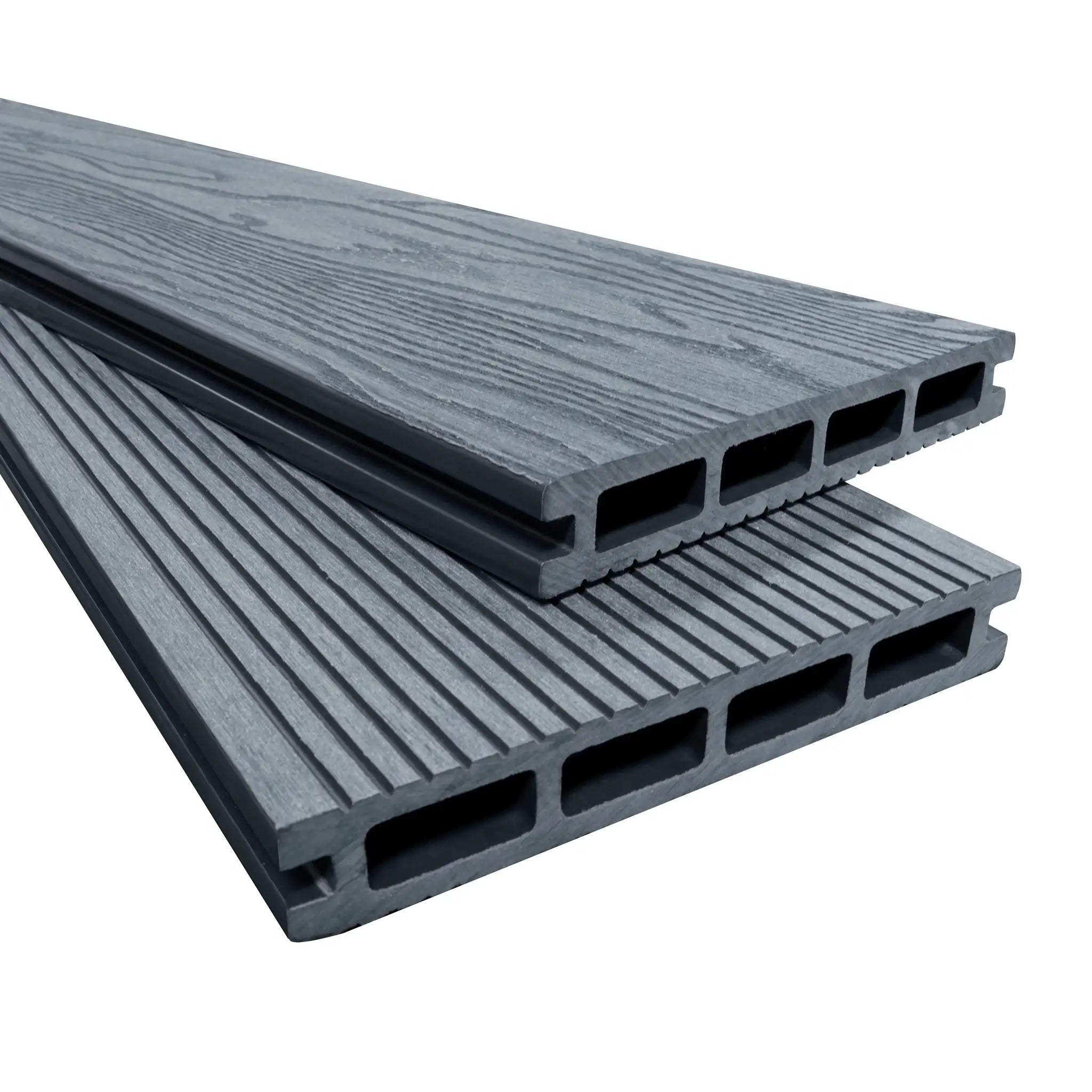 Monster Shop Composite Decking Boards x 5 – Grey -