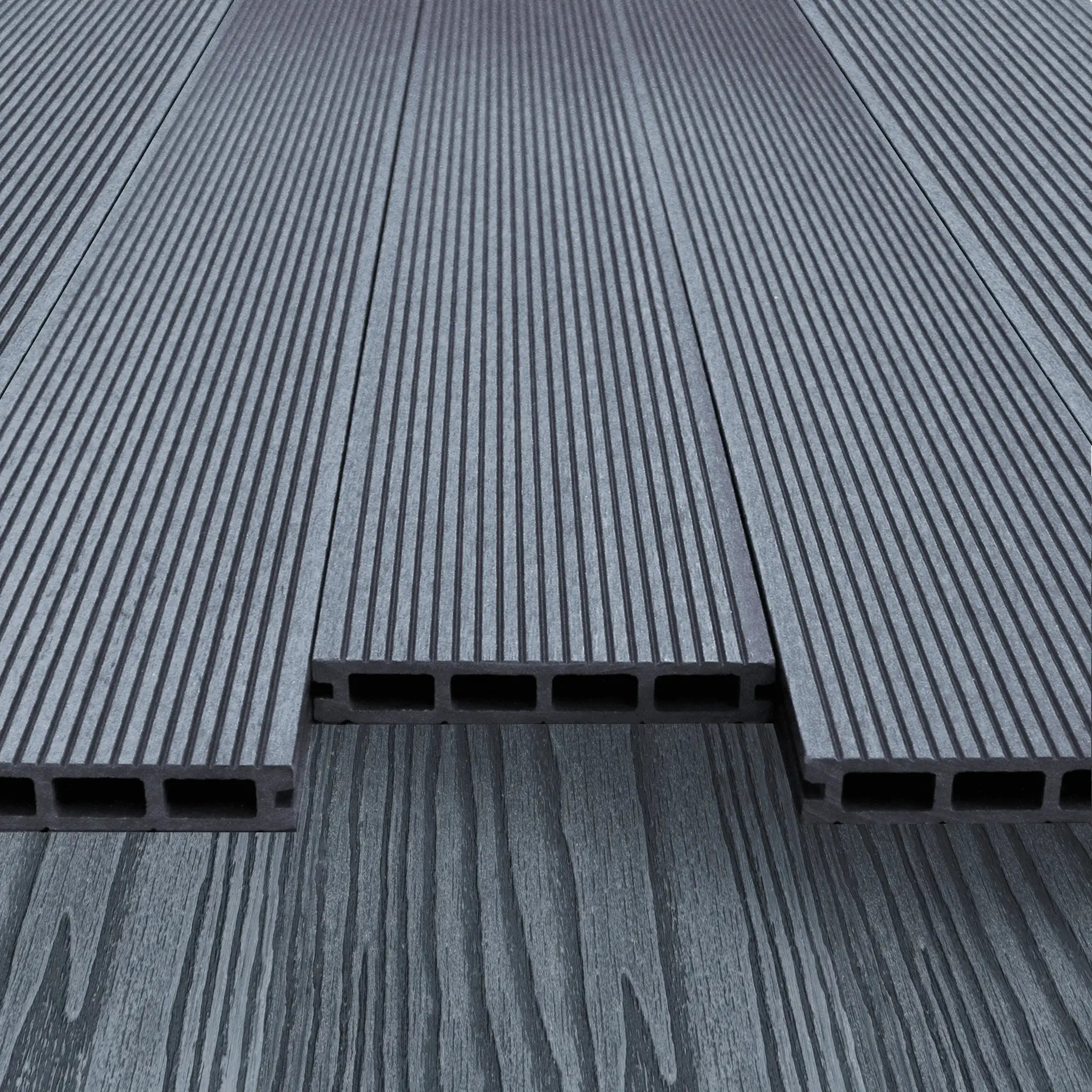 Monster Shop Composite Decking Boards x 5 – Grey -