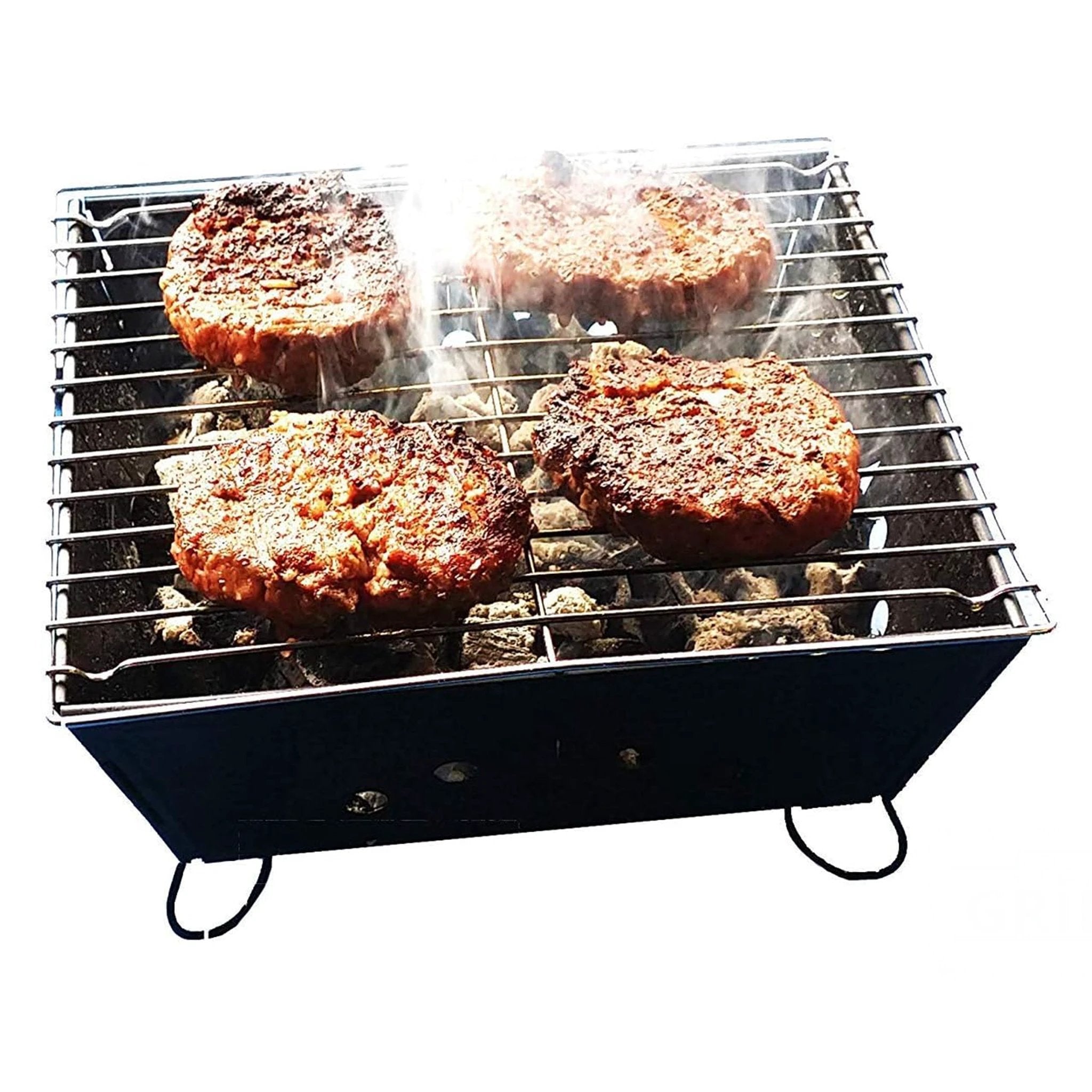 Monster Shop Portable BBQ with Hickory Wood Chips -
