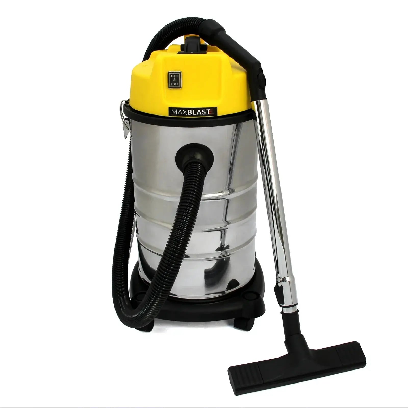 Monster Shop Gutter Vacuum Poles & 30L Wet & Dry Vacuum -