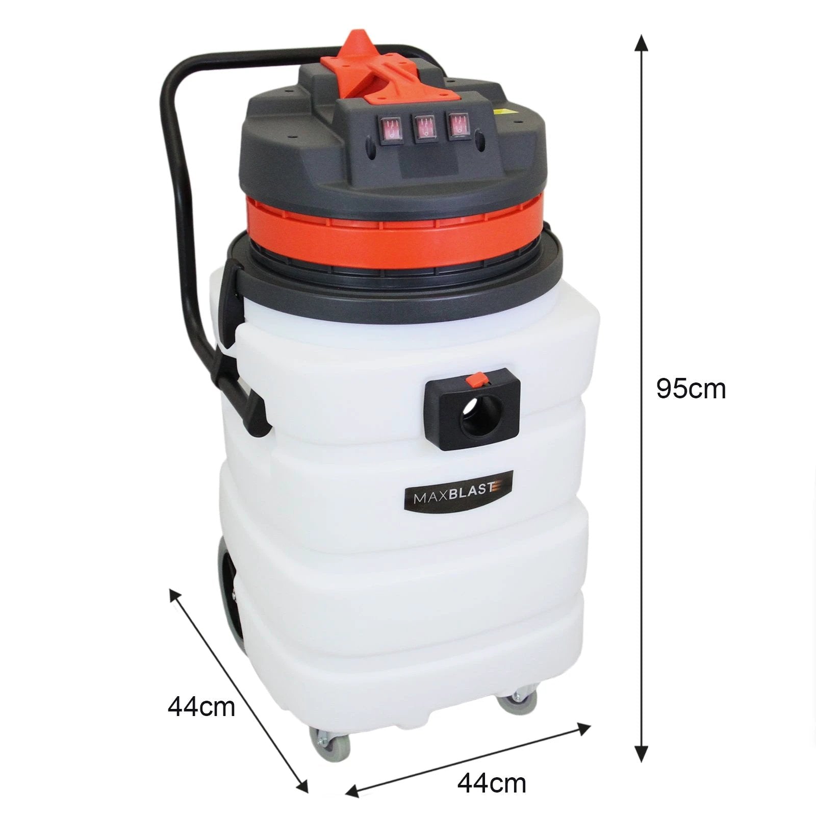 90L Wet & Dry Vacuum With 5m Hose by Monster Shop