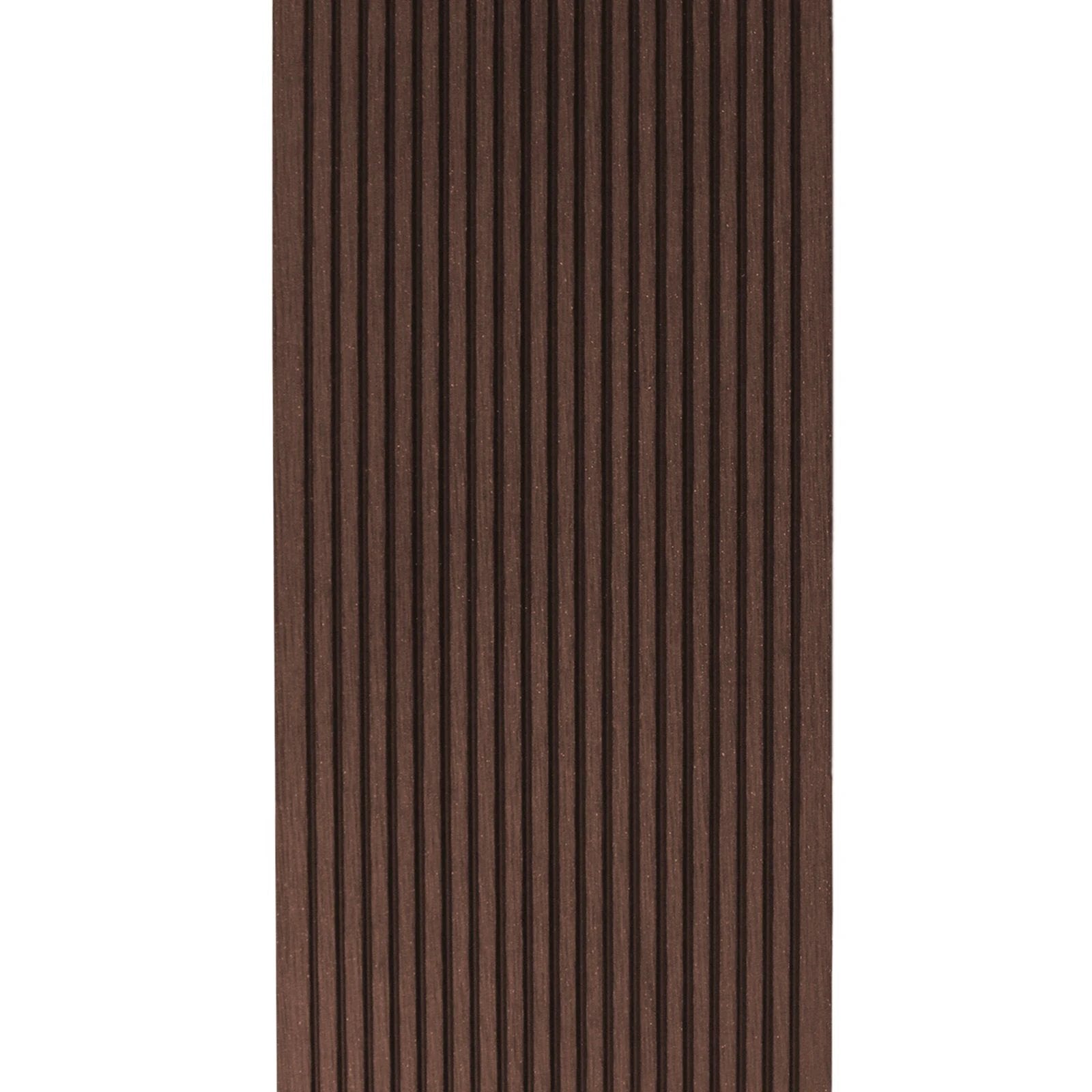 Monster Shop Composite Decking Boards x 5 – Conker Brown -