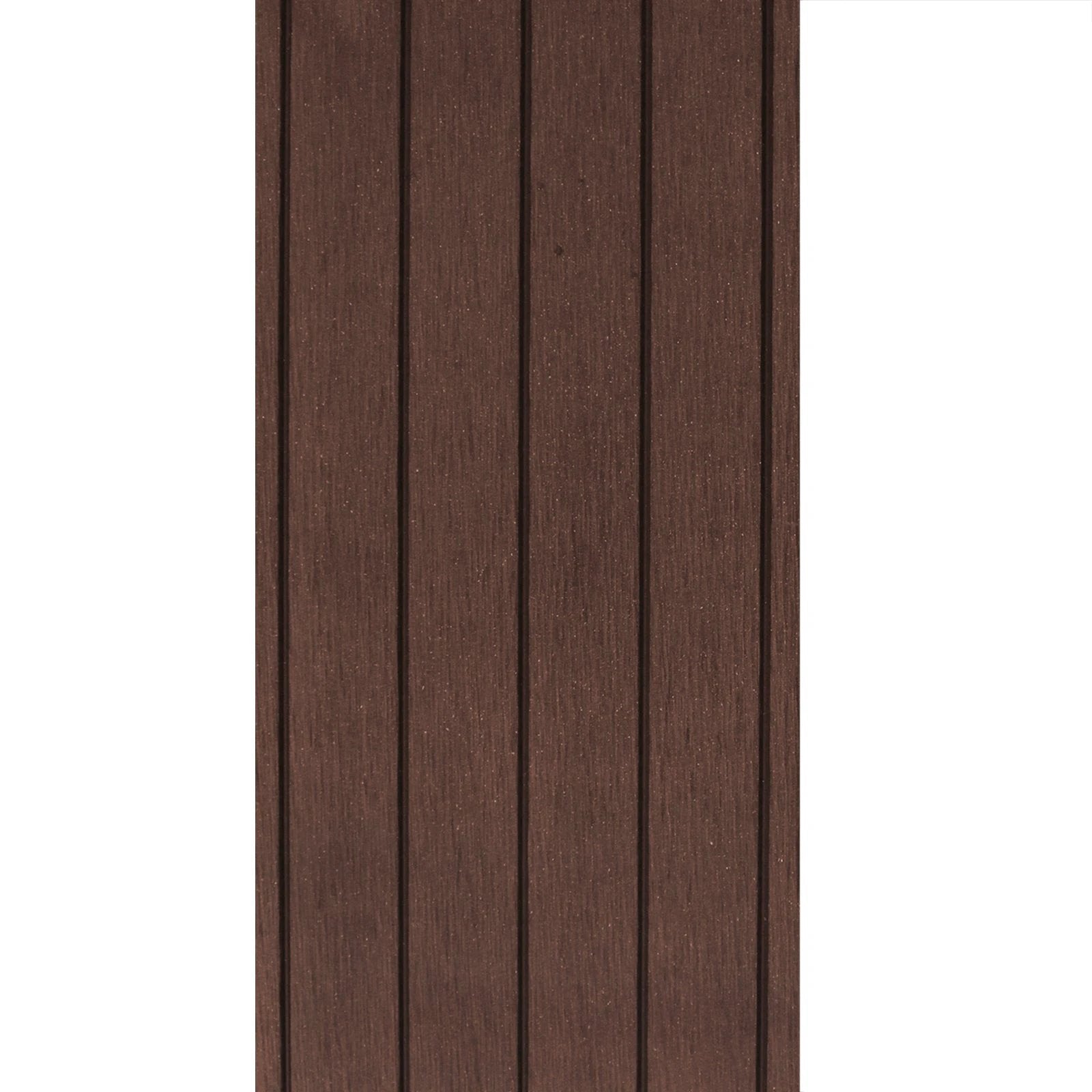 Composite Decking Boards x 7 – Conker Brown by Monster Shop