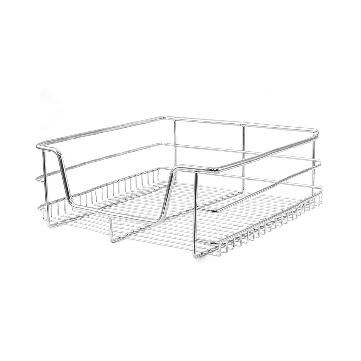 3 x KuKoo Kitchen Pull Out Storage Baskets – 400mm Wide Cabinet by Monster Shop