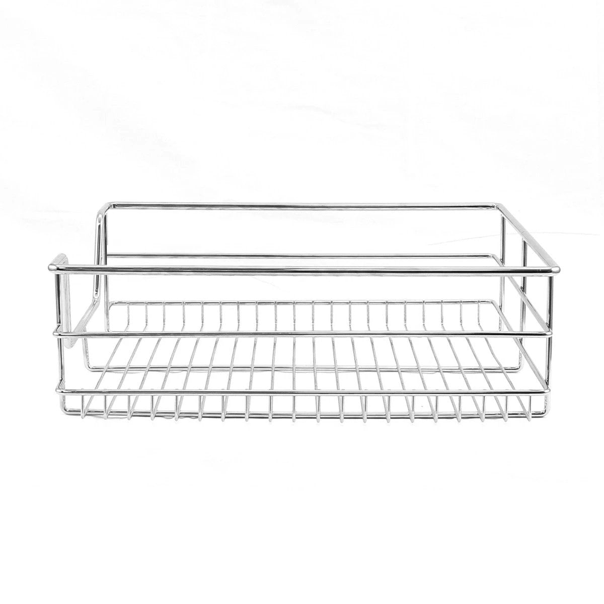 Monster Shop 4 x KuKoo Kitchen Pull Out Storage Baskets – 400mm Wide Cabinet -