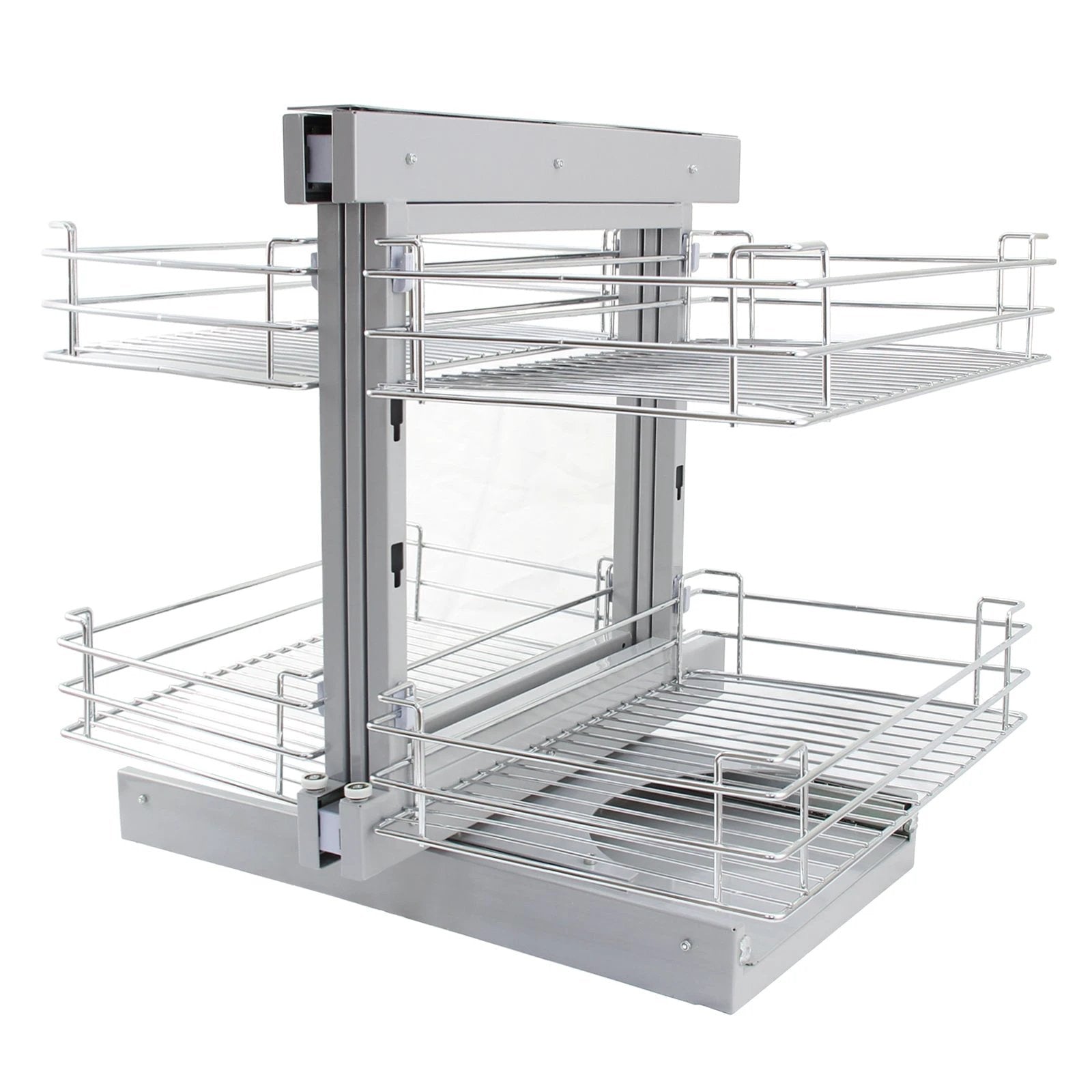KuKoo Magic Corner Pull Out Kitchen Cupboard Drawers - Right Hand by Monster Shop