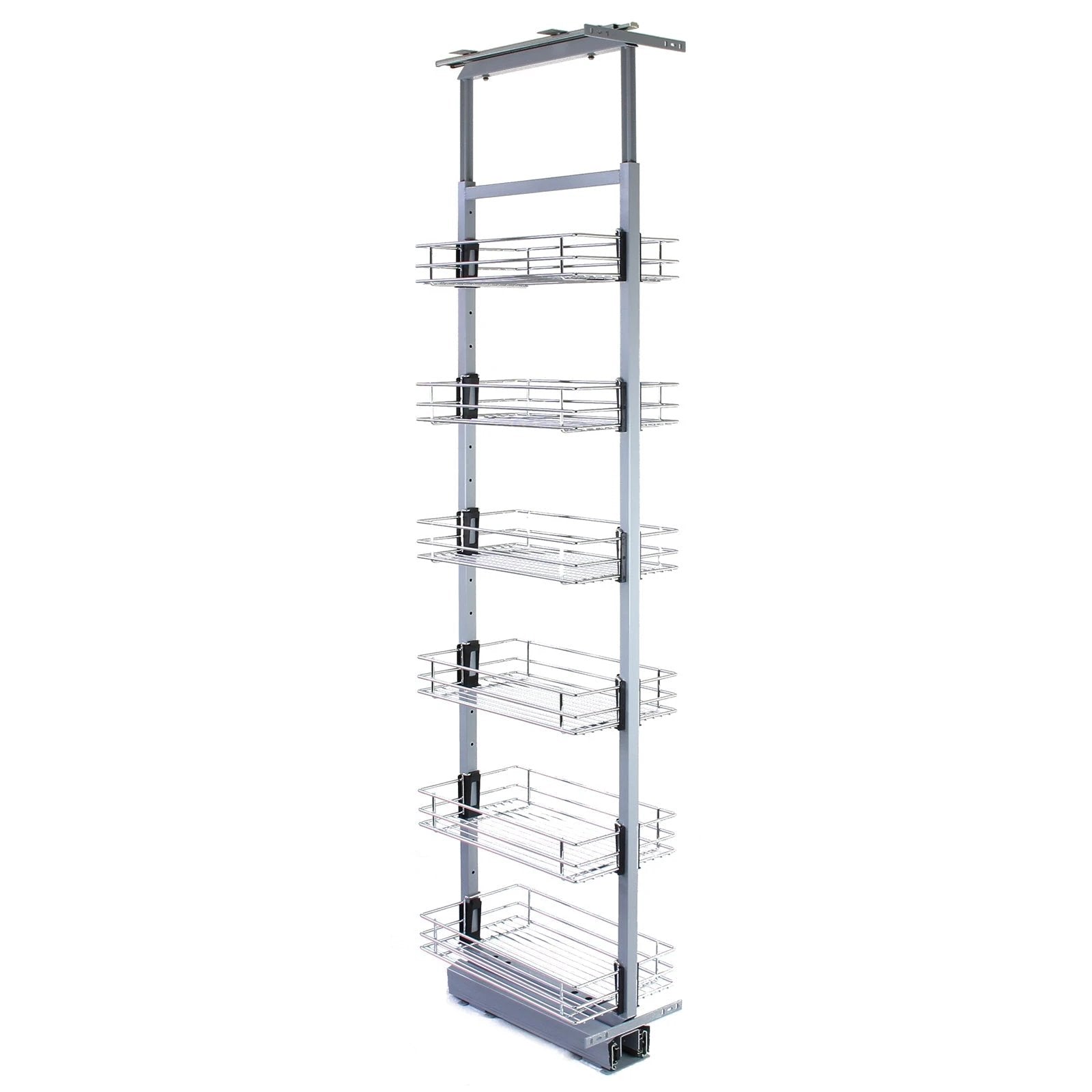 Monster Shop KuKoo Pull Out Soft Close Kitchen Larder – 46cm D x 170-195cm H -
