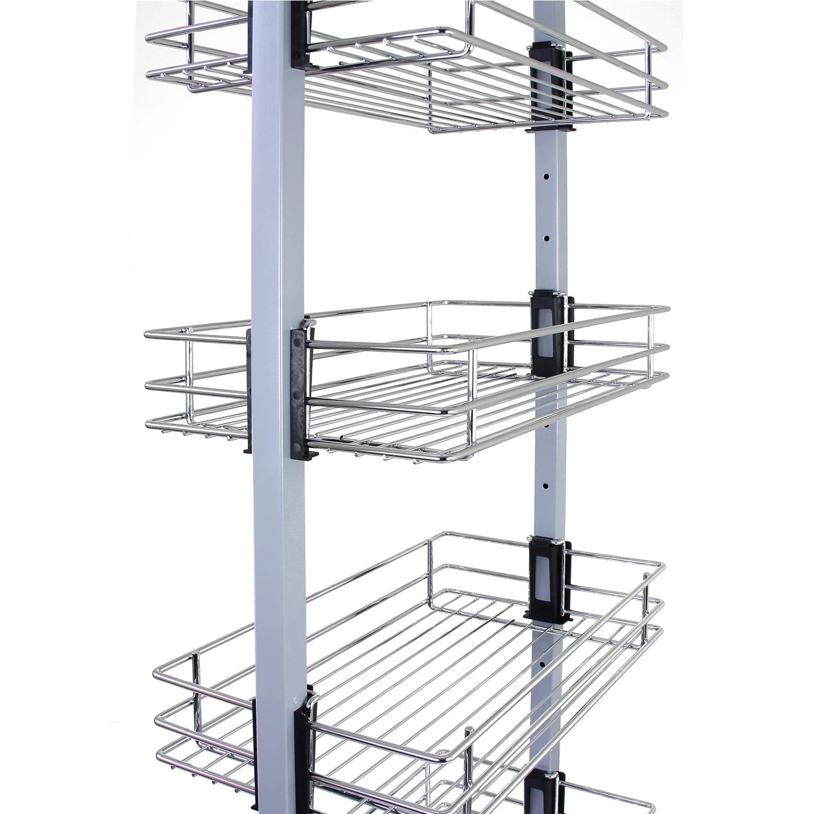 Monster Shop KuKoo Pull Out Soft Close Kitchen Larder – 46cm D x 170-195cm H -