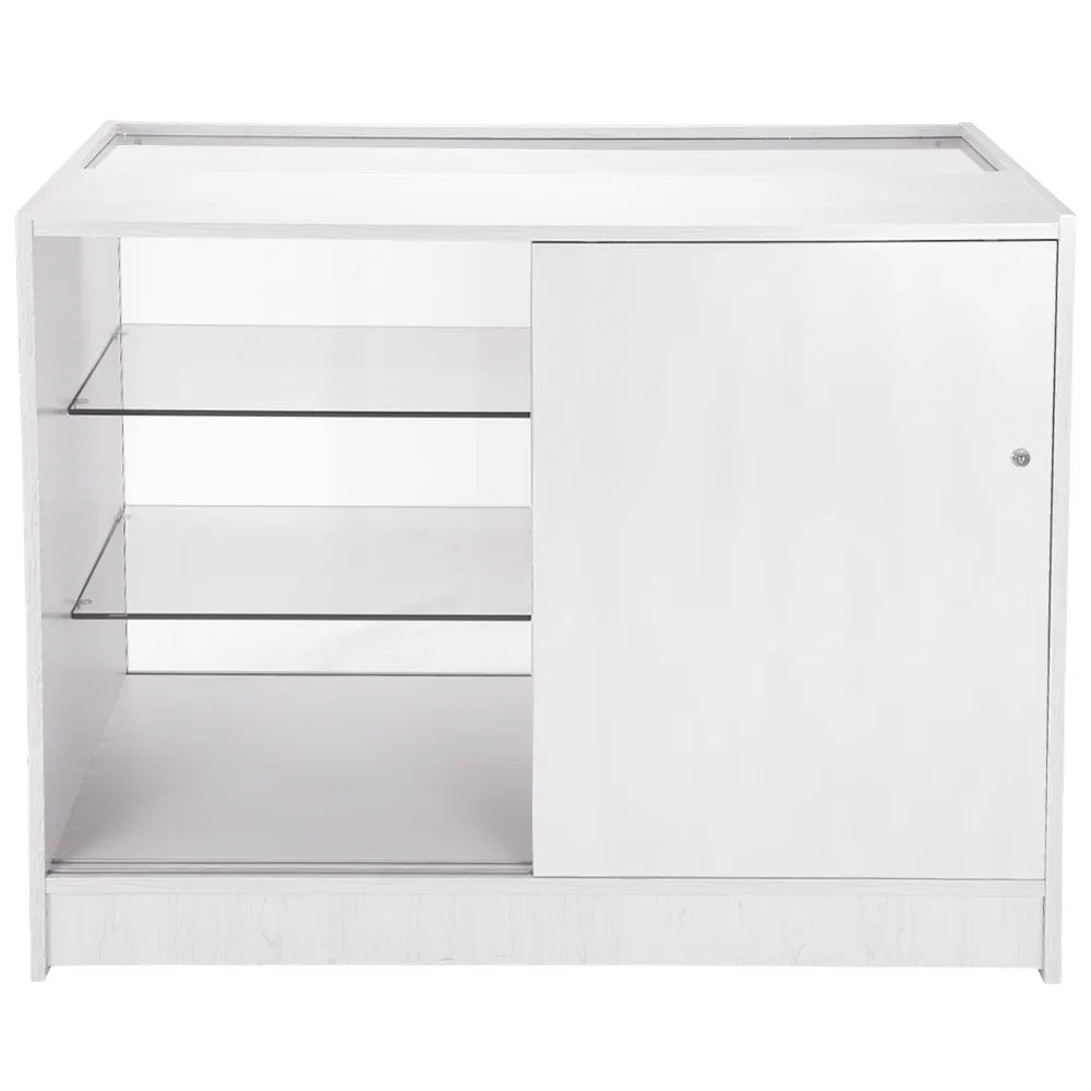 Monster Shop Taurus Brilliant White Shop Counter & Retail Display Set -