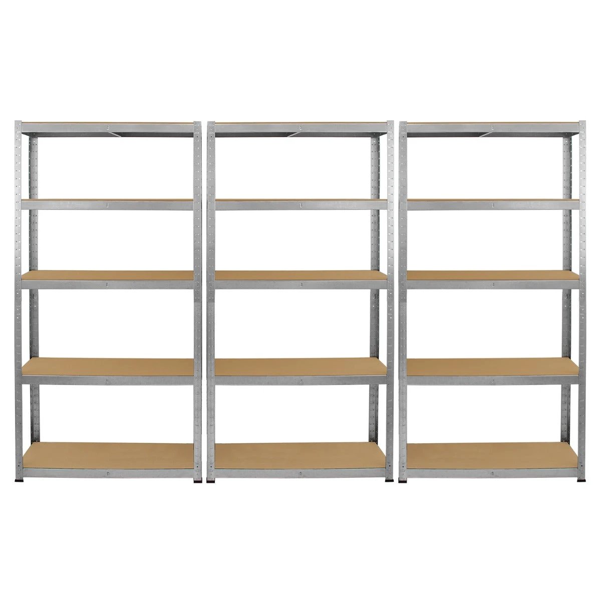 6 x GALWIX 90cm x 180cm x 30cm Galvanised Racking by Monster Shop