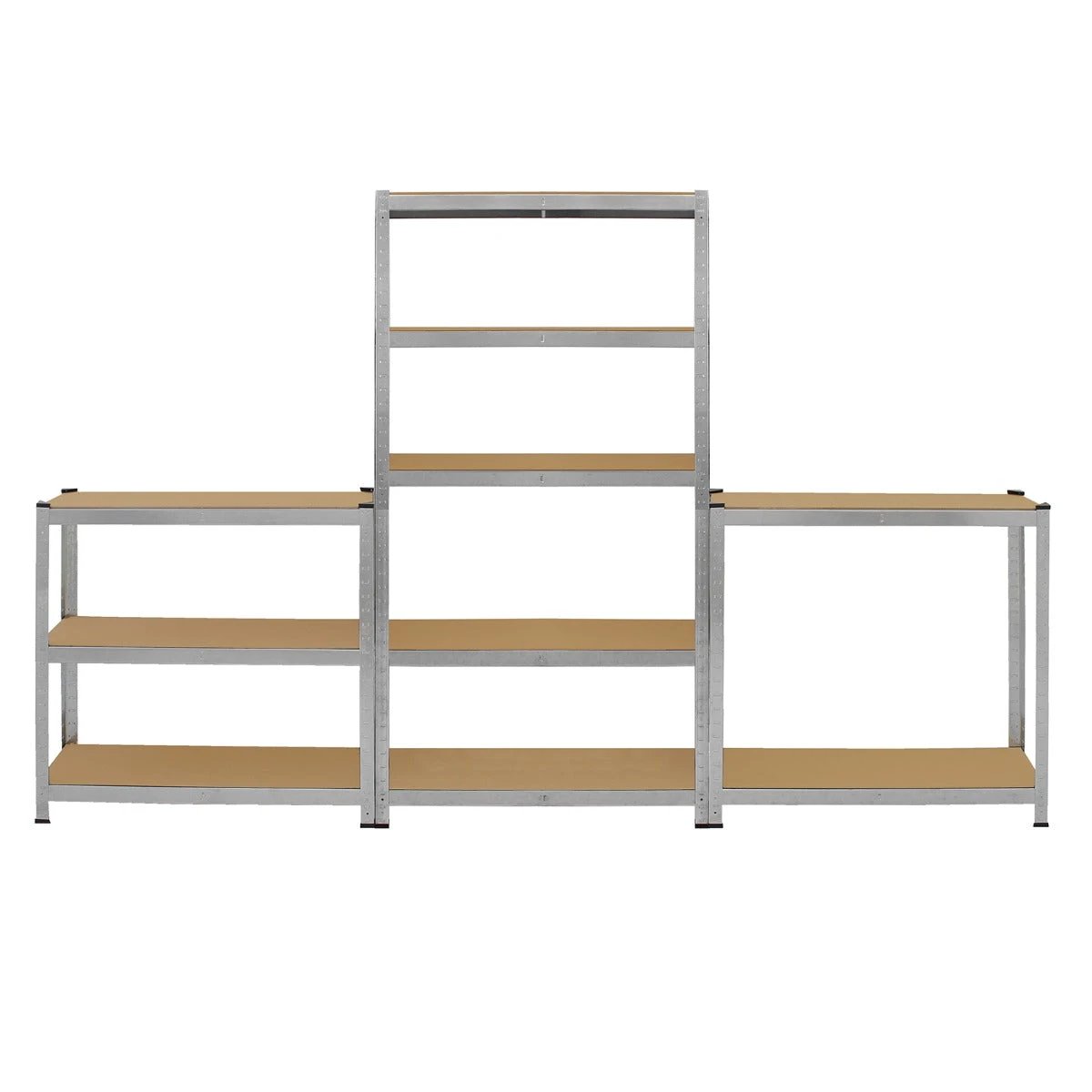 6 x GALWIX 90cm x 180cm x 30cm Galvanised Racking by Monster Shop