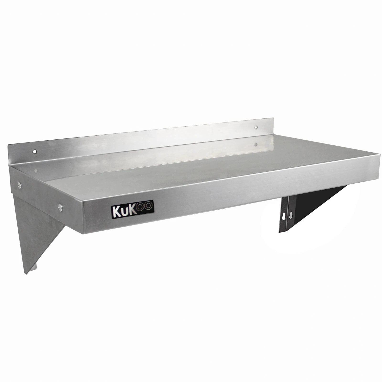 2 x KuKoo Stainless Steel Shelves 900mm x 300mm by Monster Shop