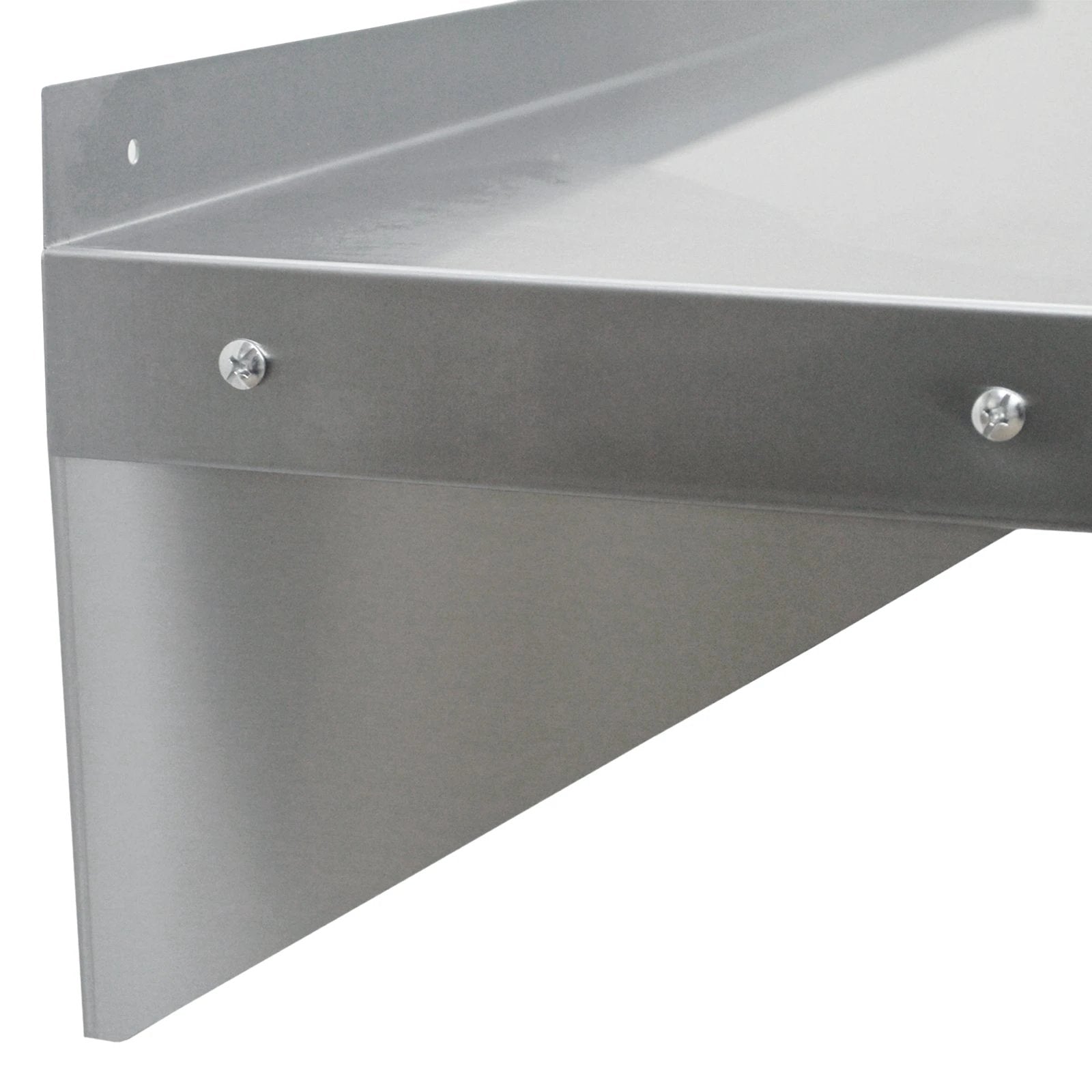 Monster Shop 2 x KuKoo Stainless Steel Shelves 1940mm x 300mm -