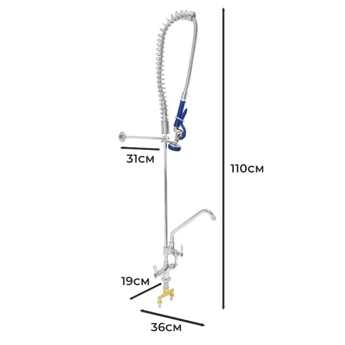 Monster Shop KuKoo Pre-Rinse Commercial Tap -