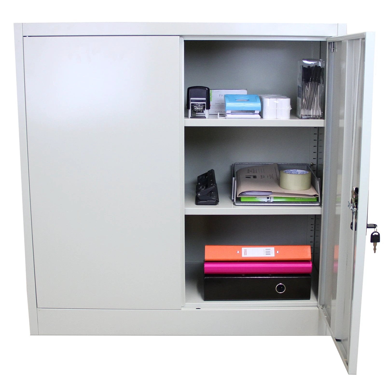 Metal Filing Cabinet 90cm by Monster Shop