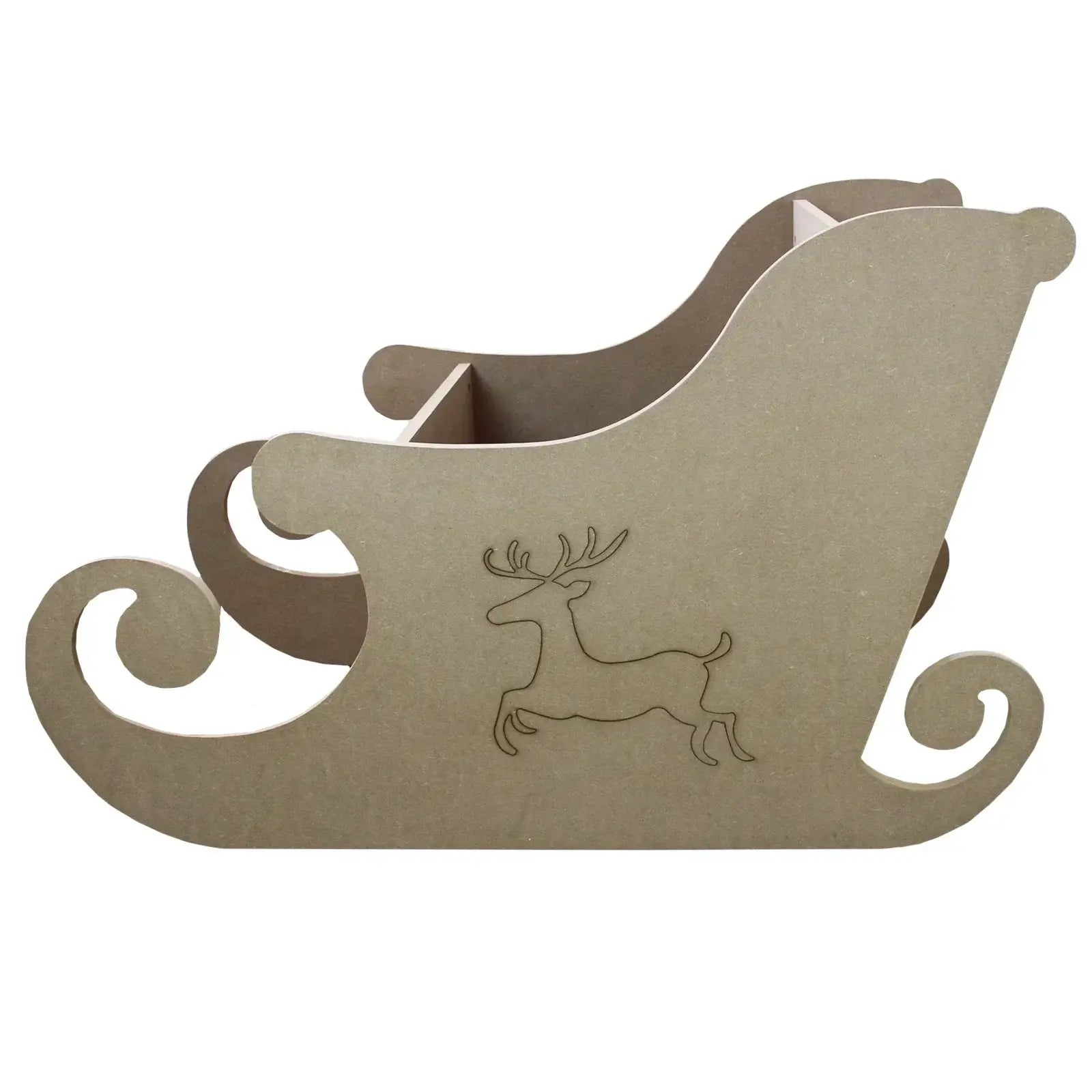 Monster Shop MDF Santa Sleigh -