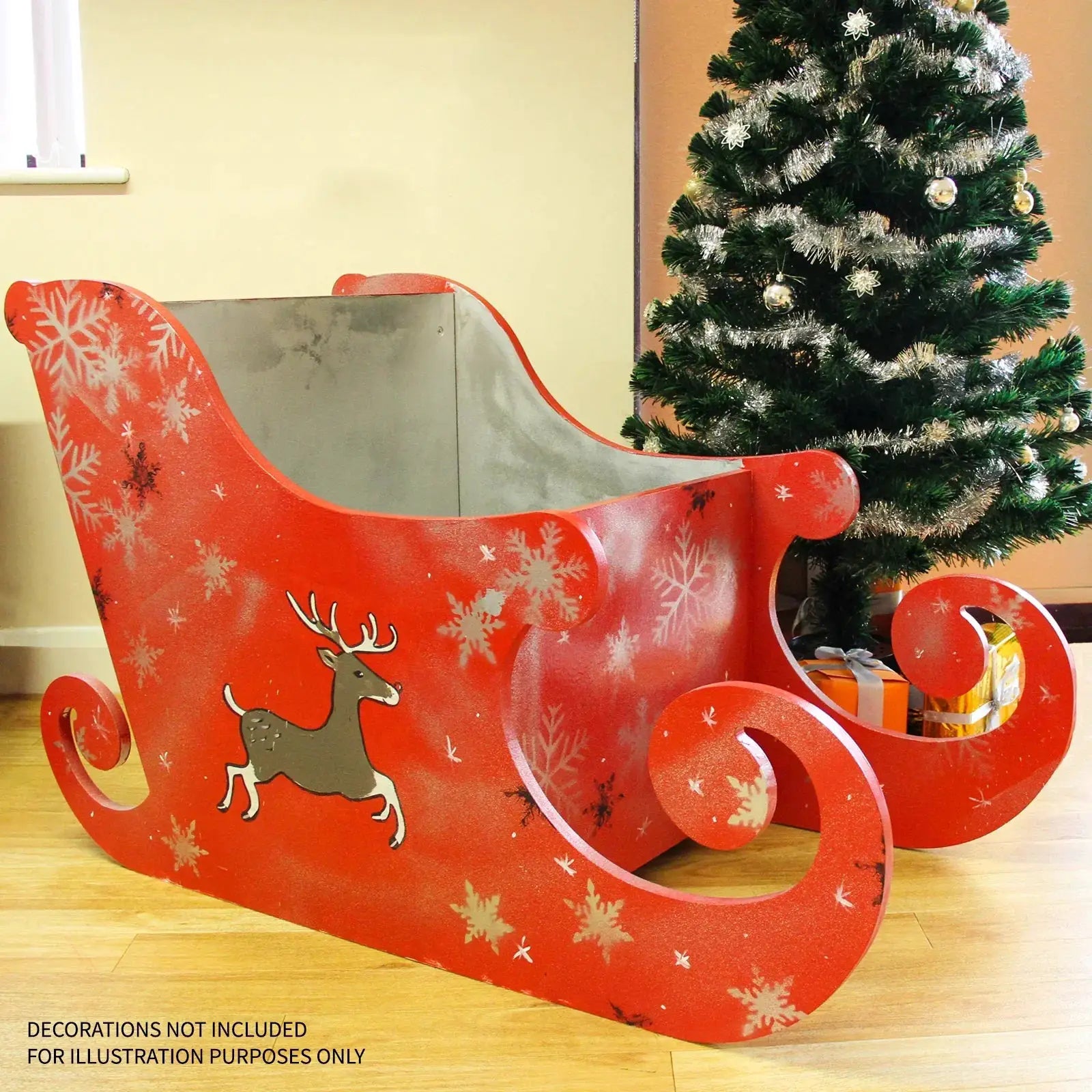 Monster Shop MDF Santa Sleigh -