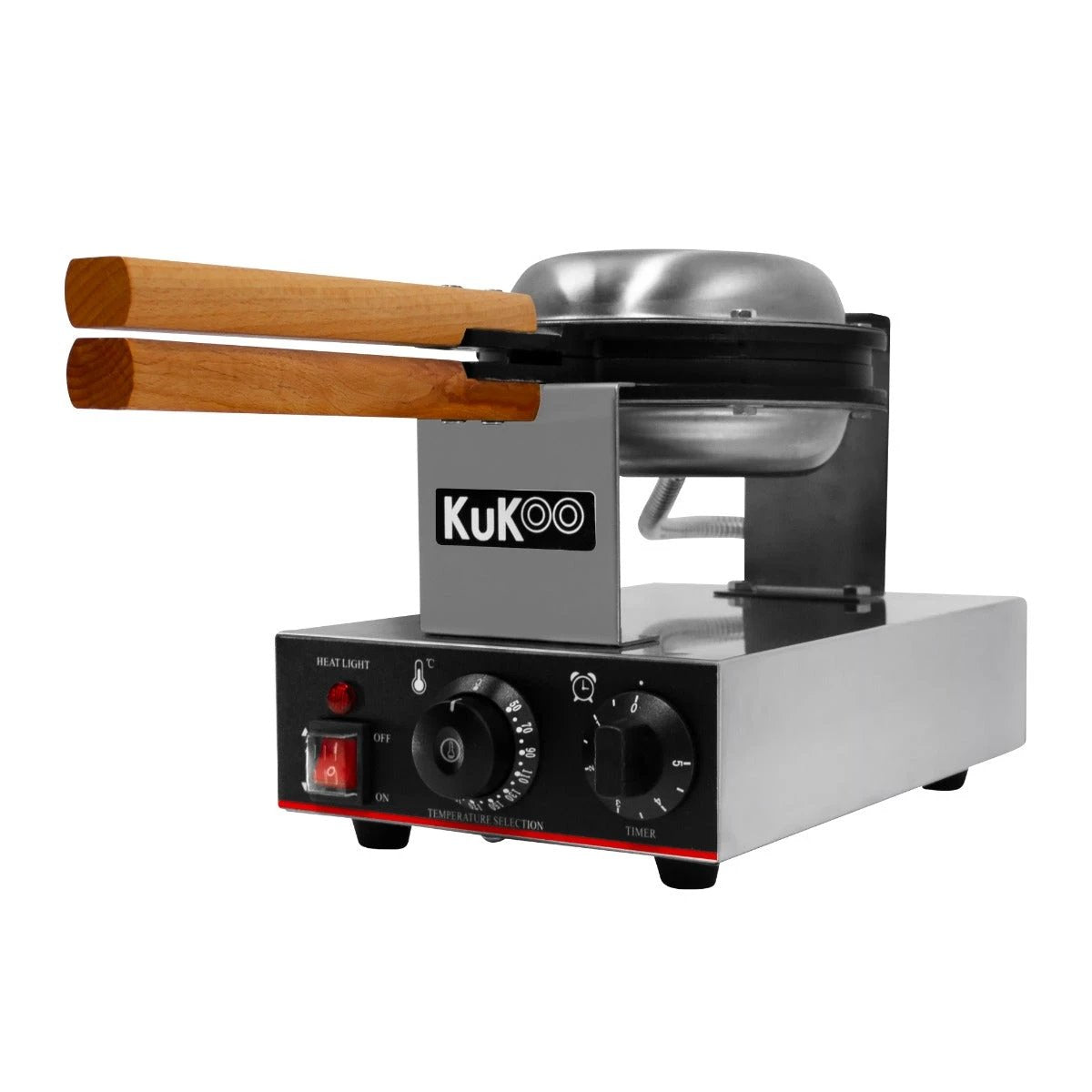 KuKoo Single Waffle Maker by Monster Shop
