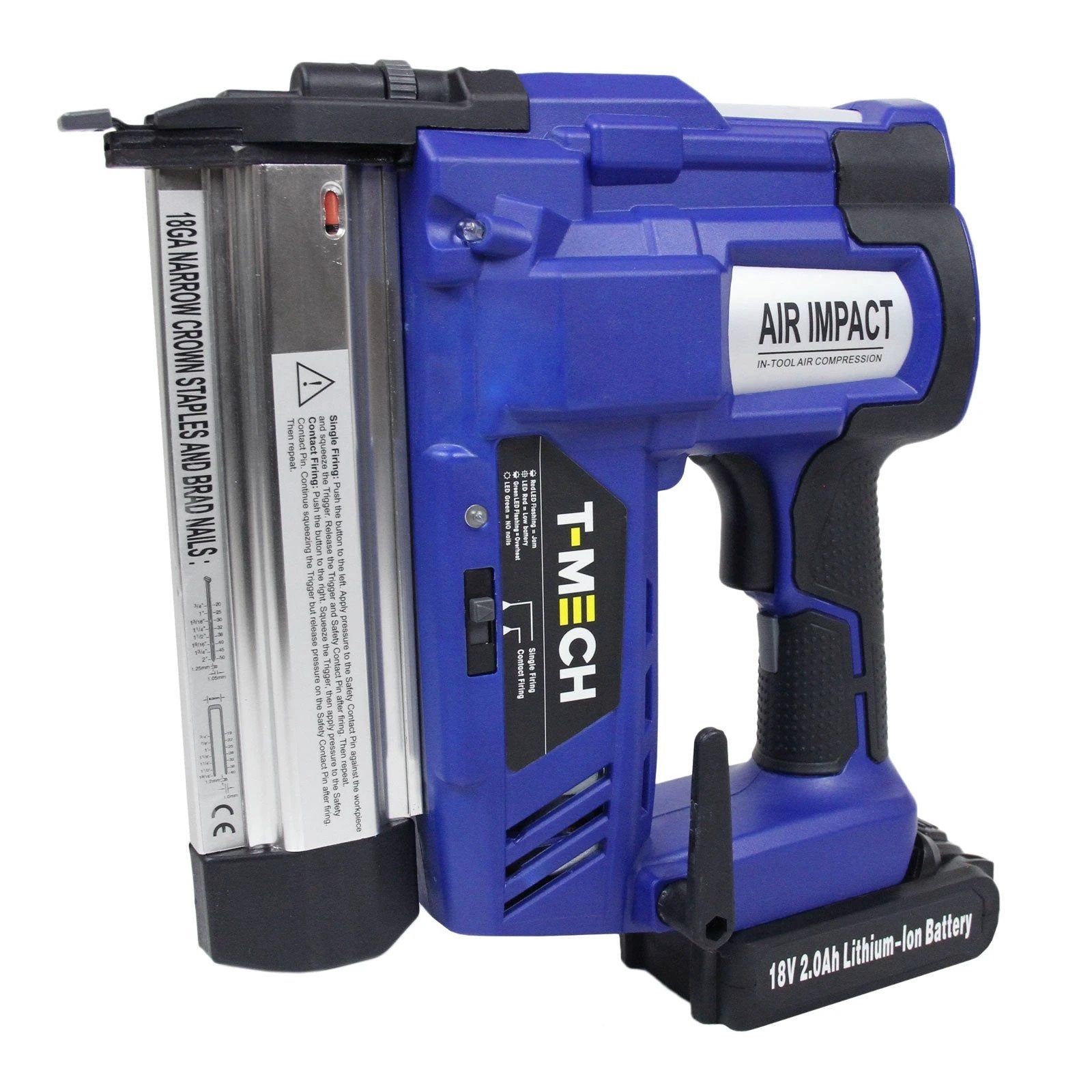 T-Mech Nail & Staple Gun with Additional Battery by Monster Shop