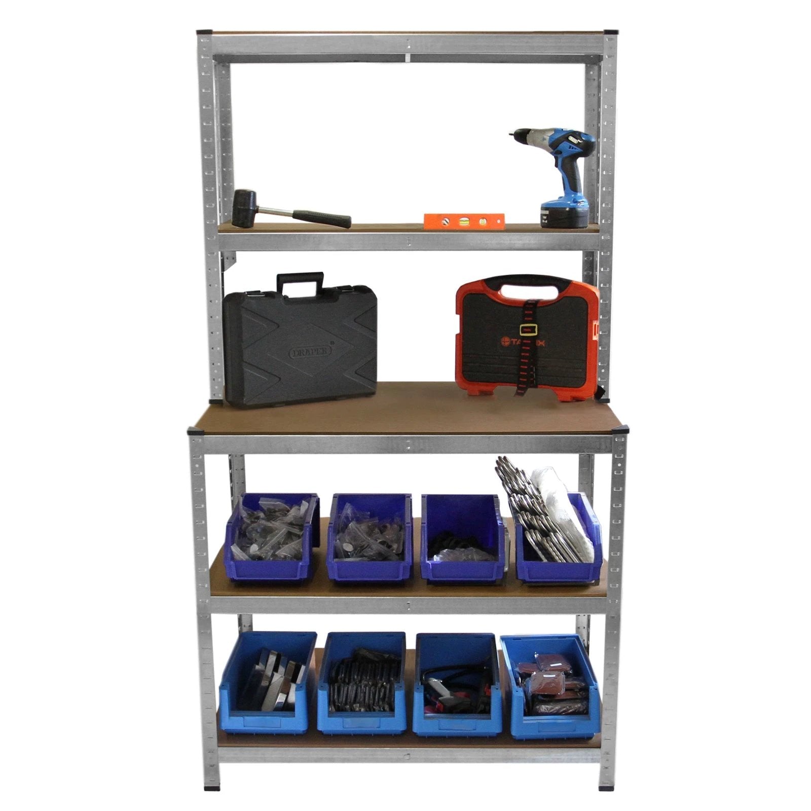 Monster Shop Monster Racking Galwix Workbench Shelving Unit - no mallet -