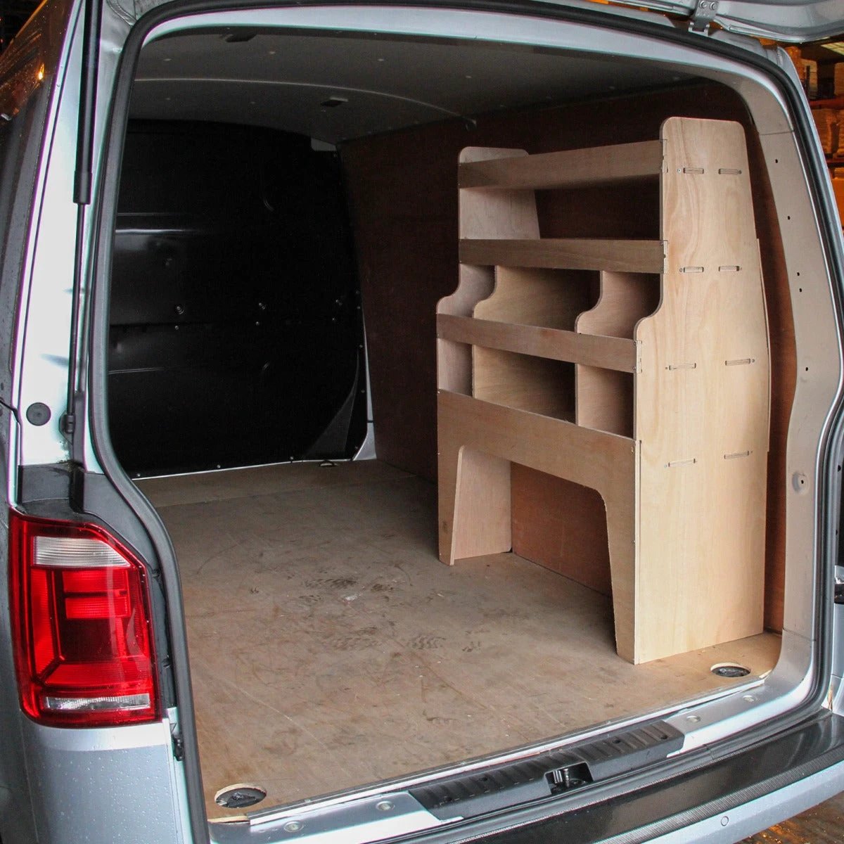 Monster Shop 11sqm Black Van Lining & VW Transporter Racking Unit -