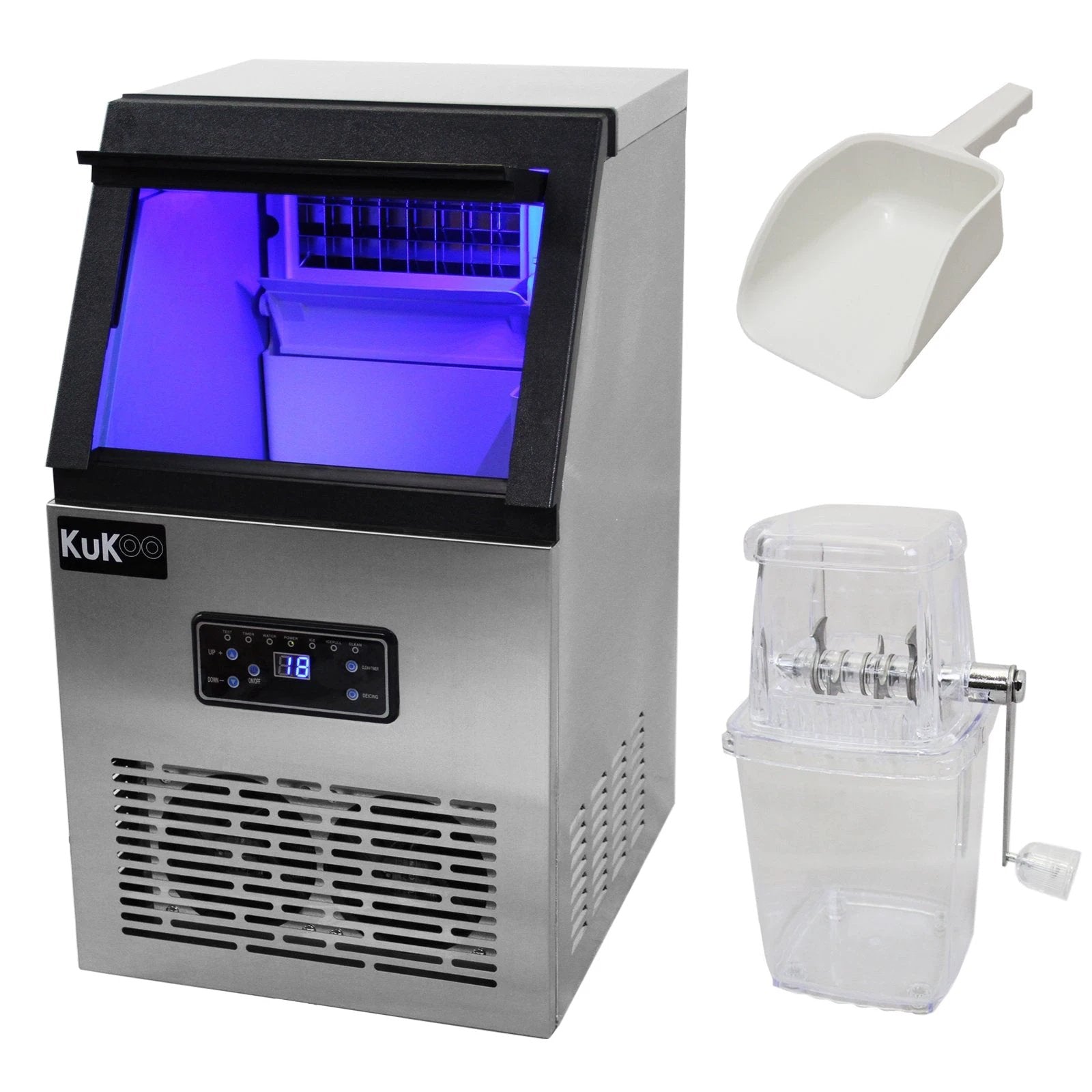 KuKoo Commercial Ice Machine by Monster Shop