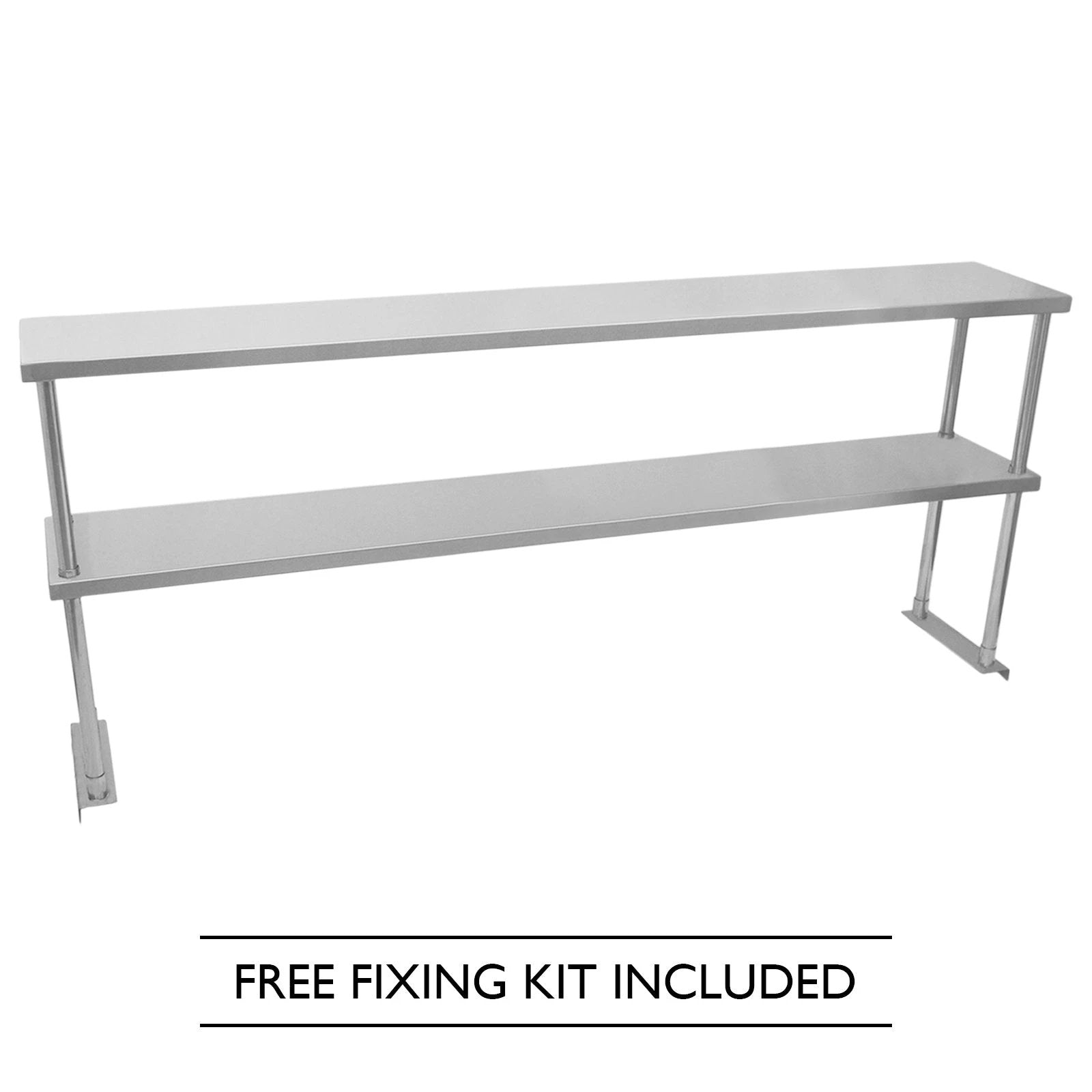 Monster Shop Kukoo Double Tier Steel Over-shelf 1800mm -