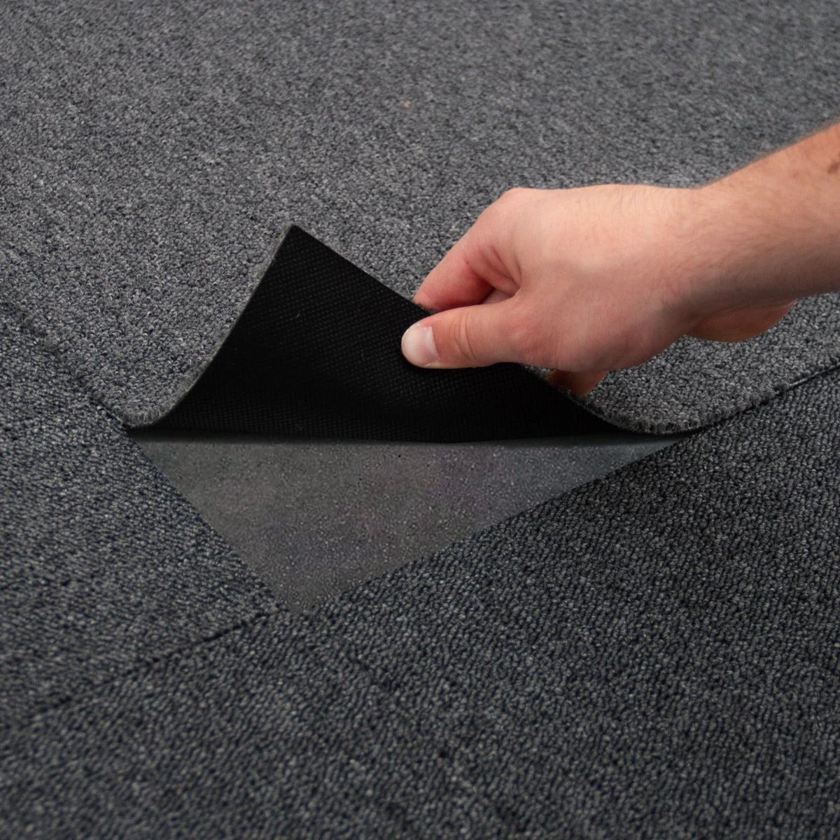 20 x Carpet Tiles 5m2 / Charcoal Black by Monster Shop