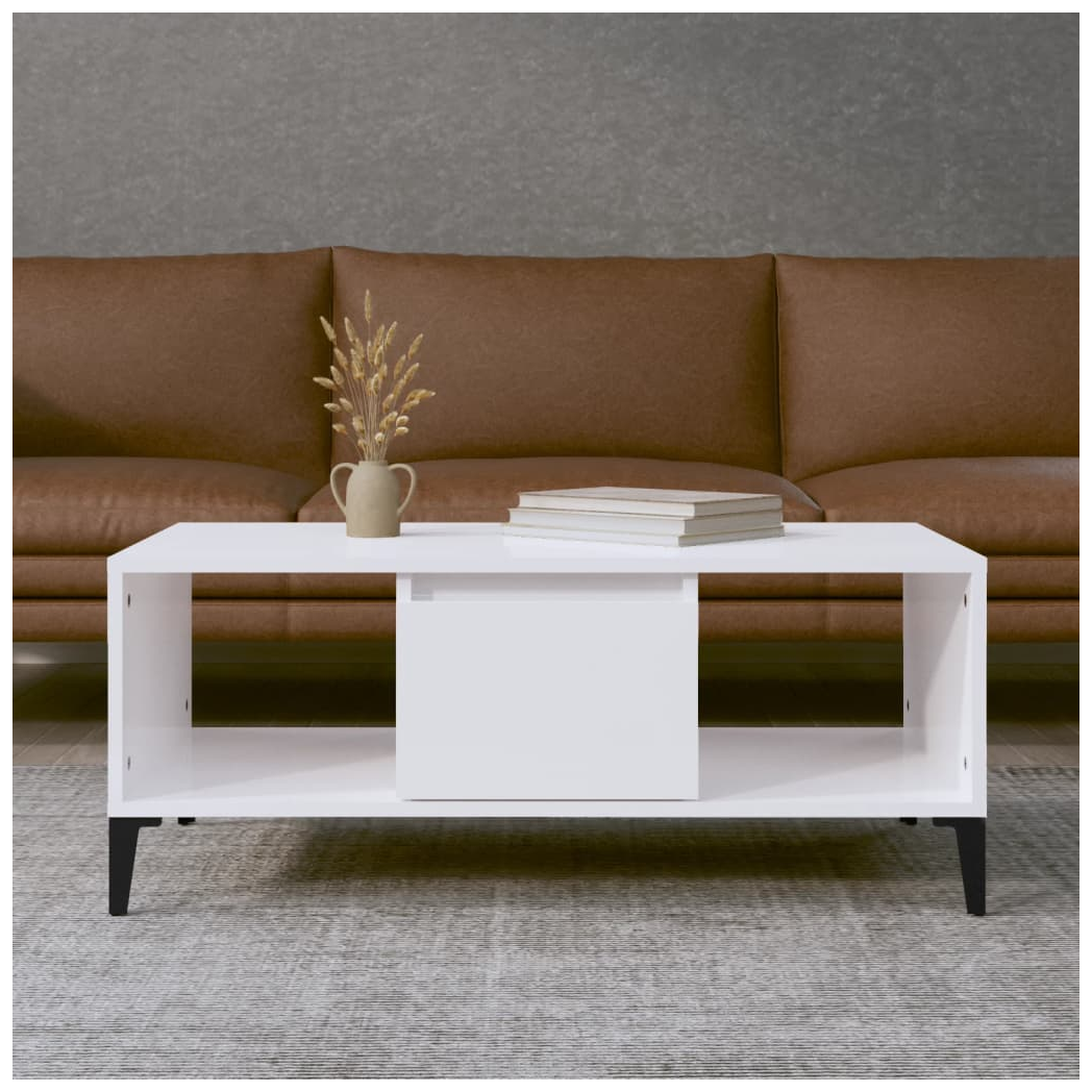 vidaXL VidaXL Coffee Table 90x50x36cm HighGloss HomeUse - Coffee Table