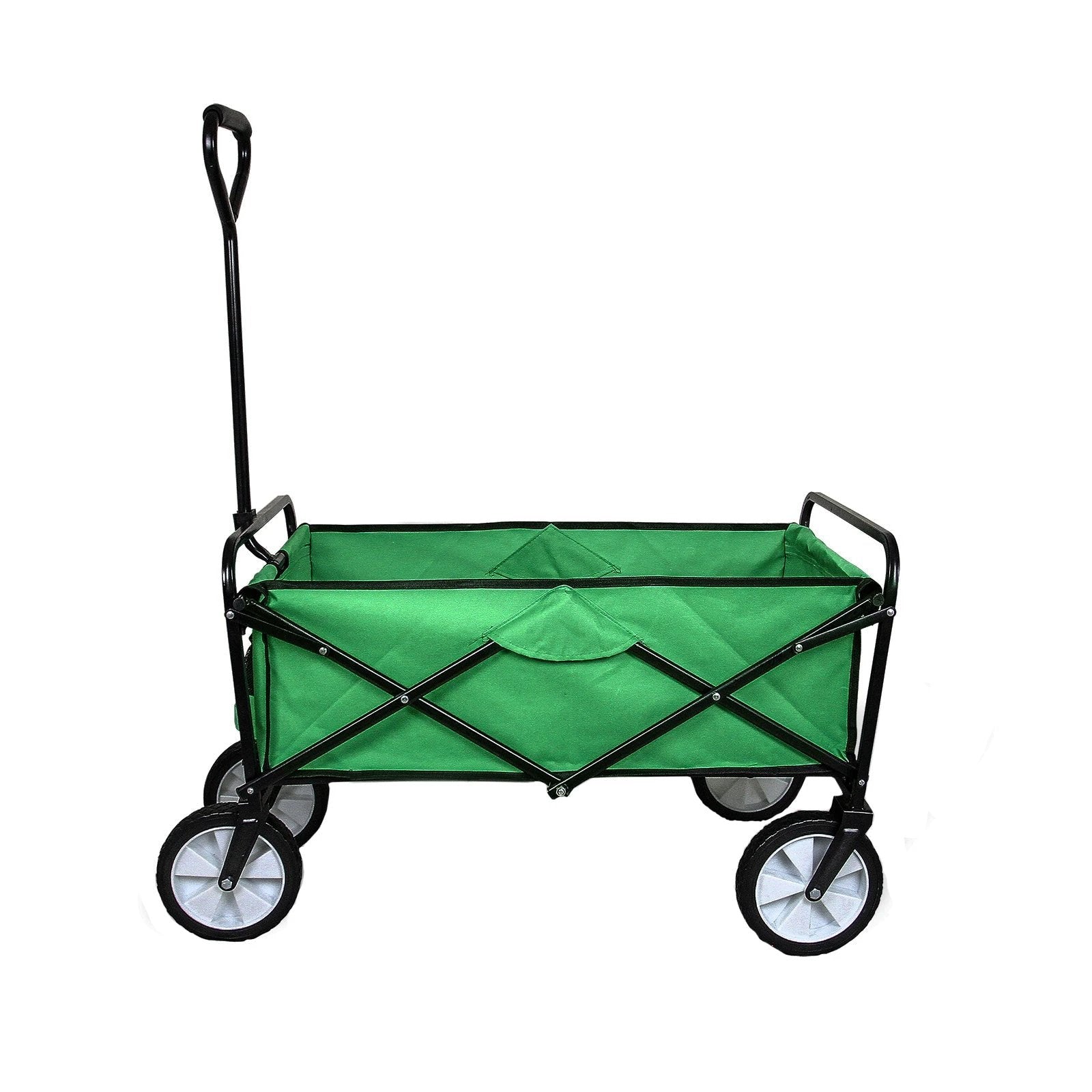 Monster Shop Foldable Garden Cart Green -