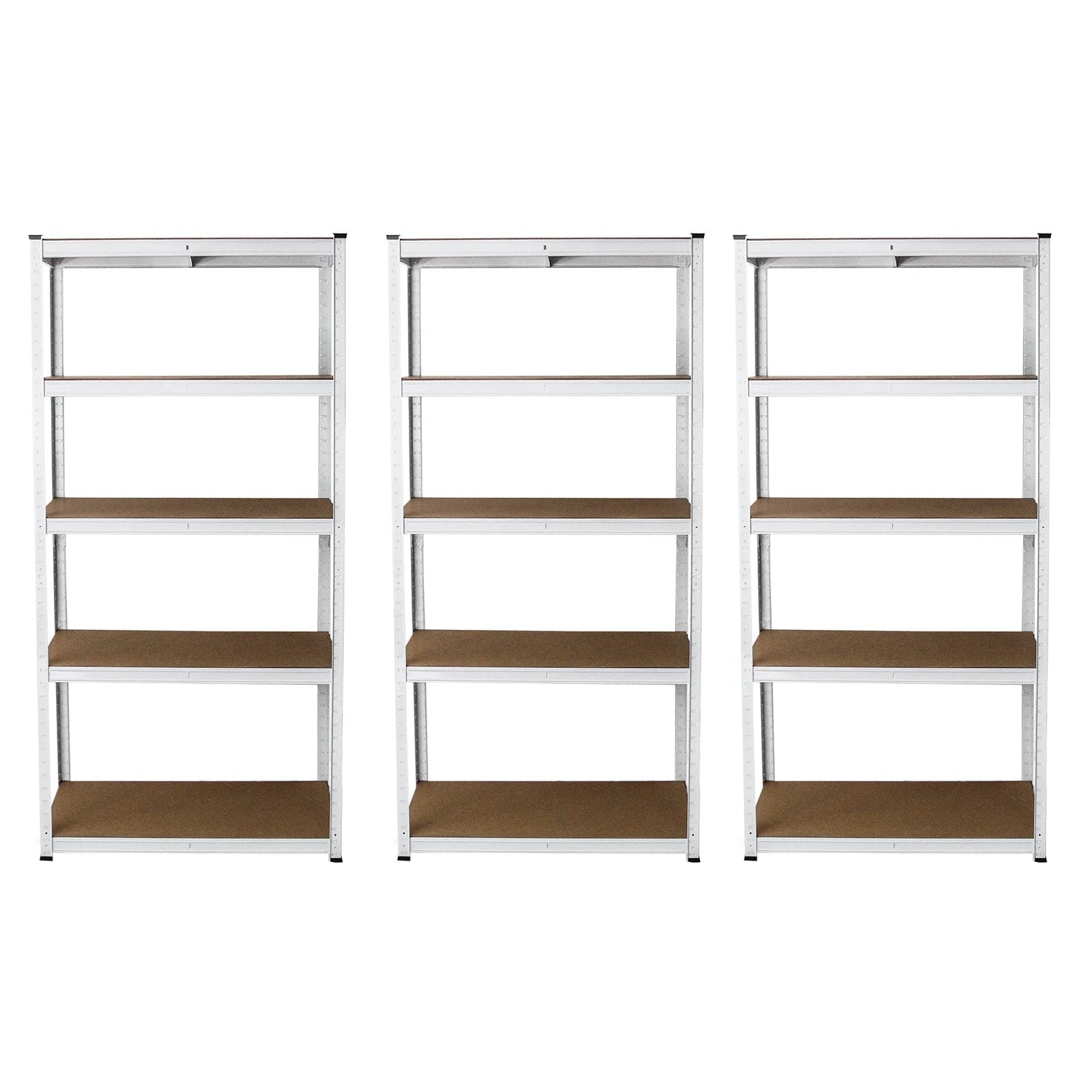 Monster Shop 3 x E-Rax White Metal Racking Units -
