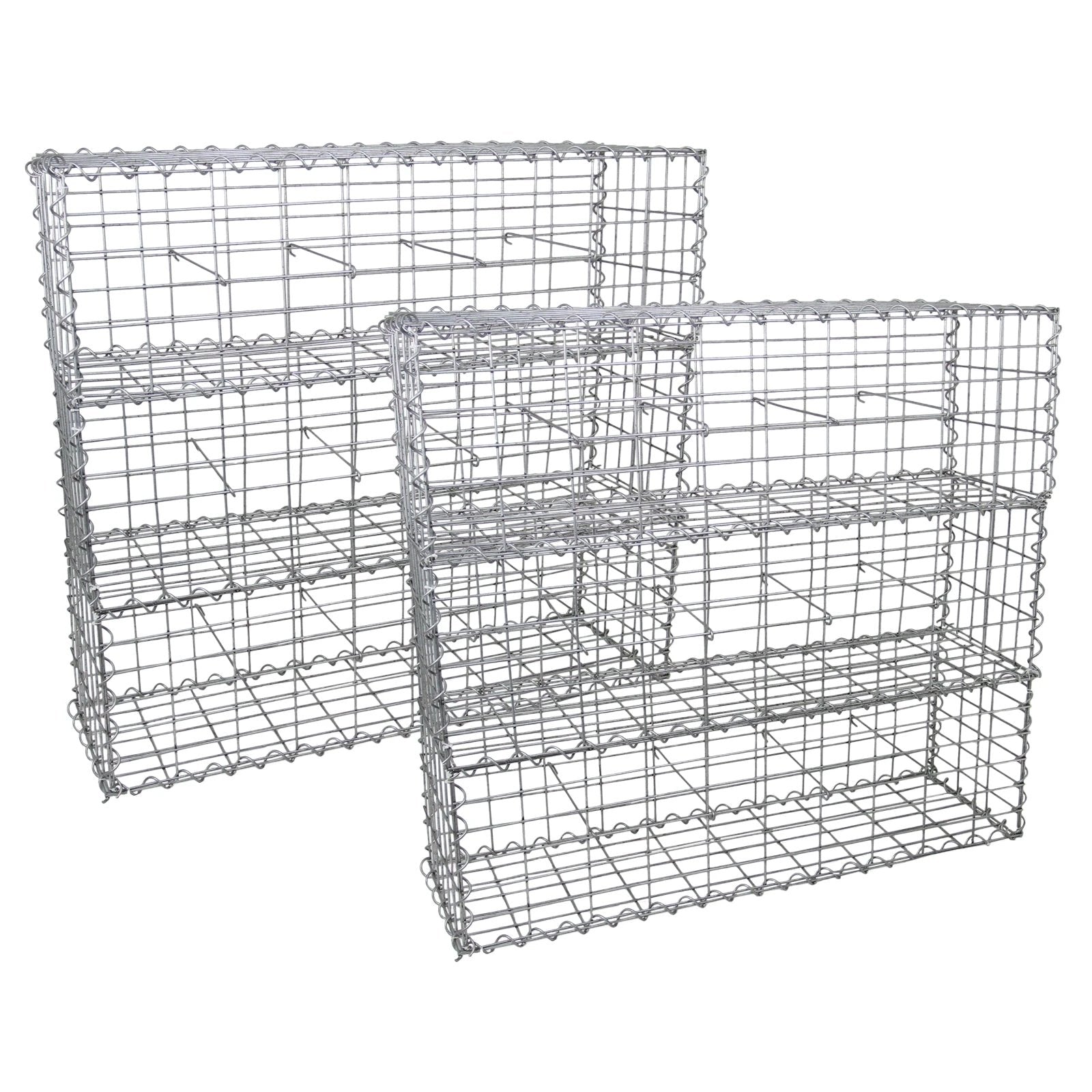 Monster Shop Gabion Baskets 100 x 30 x 30cm / 6 Pack -
