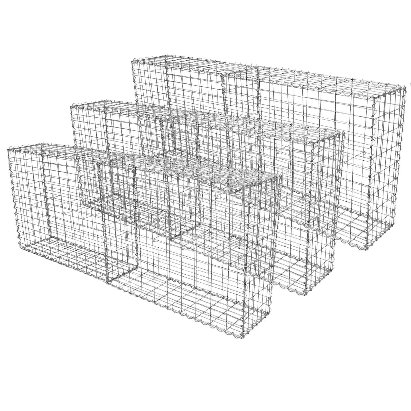 Gabion Baskets 100 x 80 x 30cm / 6 Pack by Monster Shop