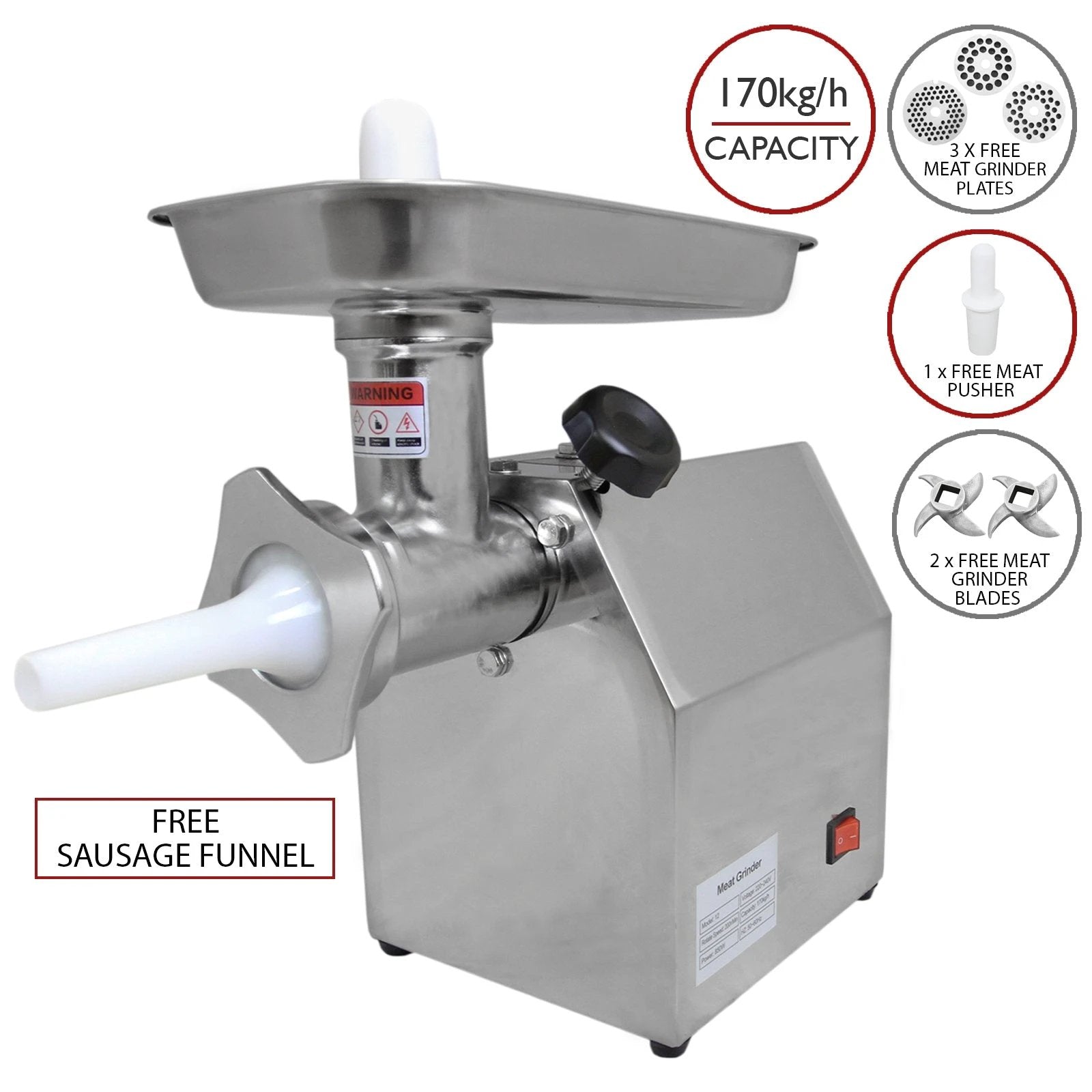 Monster Shop KuKoo Commercial Meat Grinder -