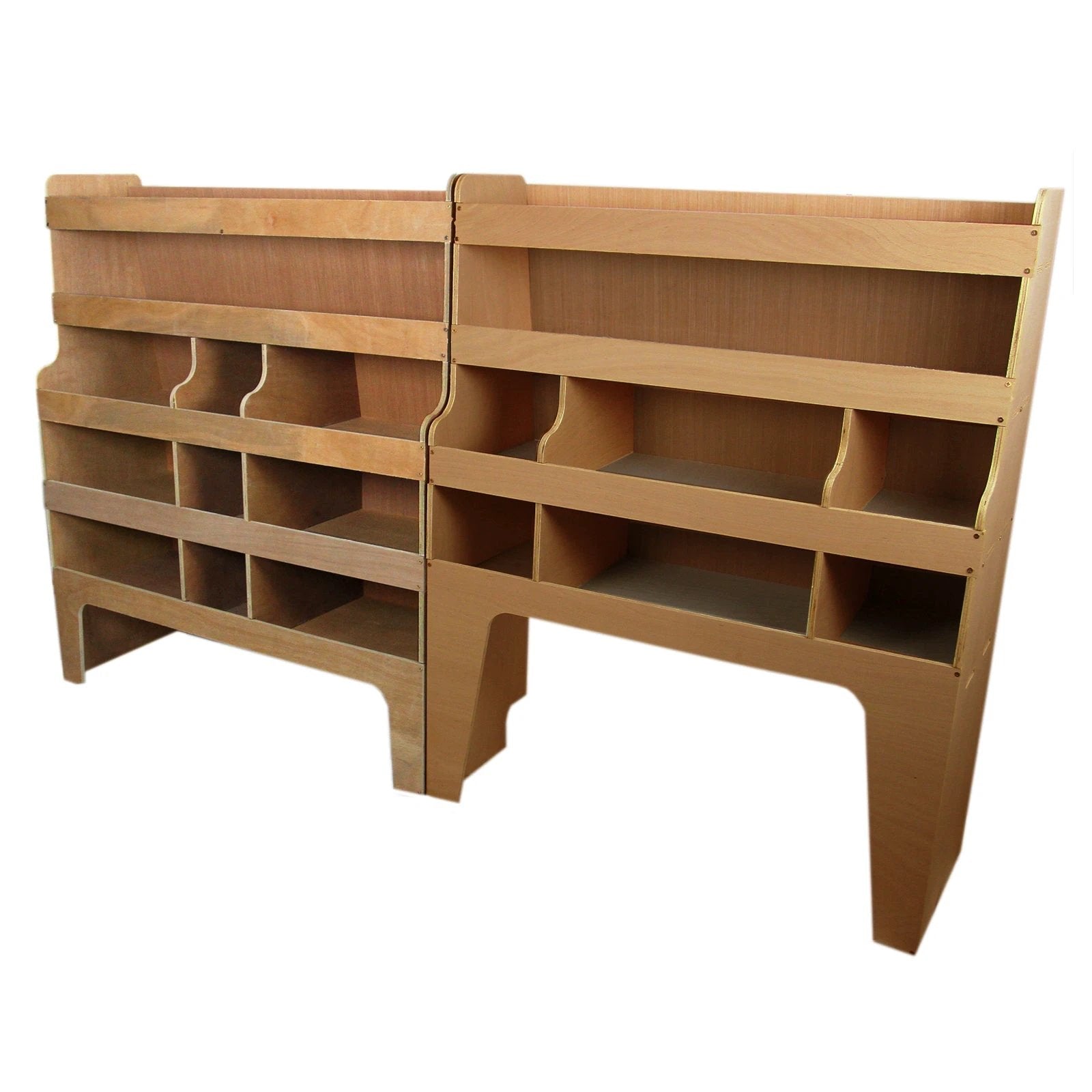 Monster Shop Ford Transit Custom SWB & LWB Offside Plywood Van Racking -