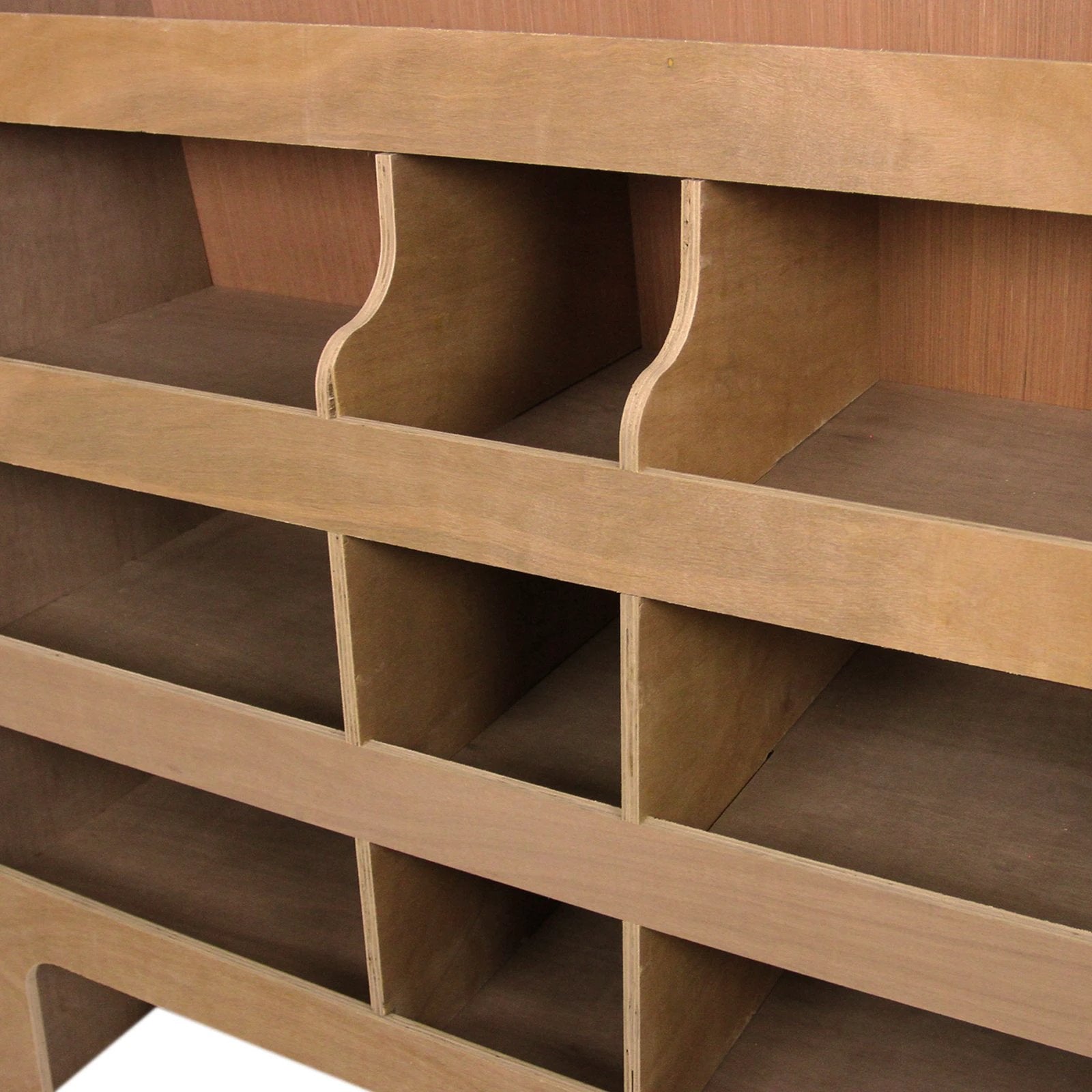 Monster Shop Ford Transit Custom SWB & LWB Offside Plywood Van Racking -