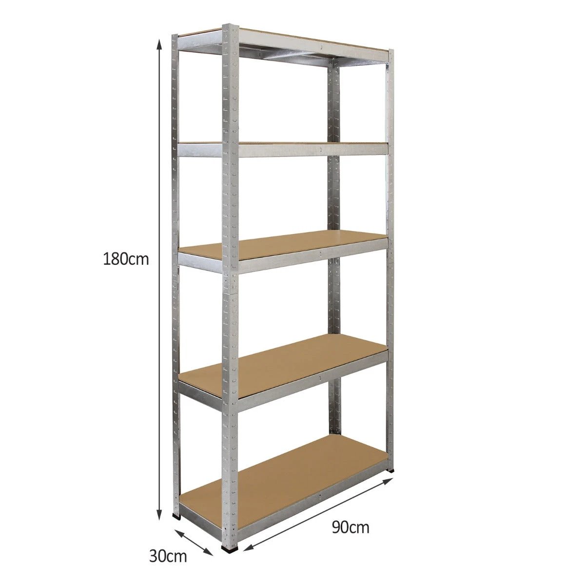 2 x 90cm Galwix & Galwix Workbench Shelving Unit & Mallet by Monster Shop