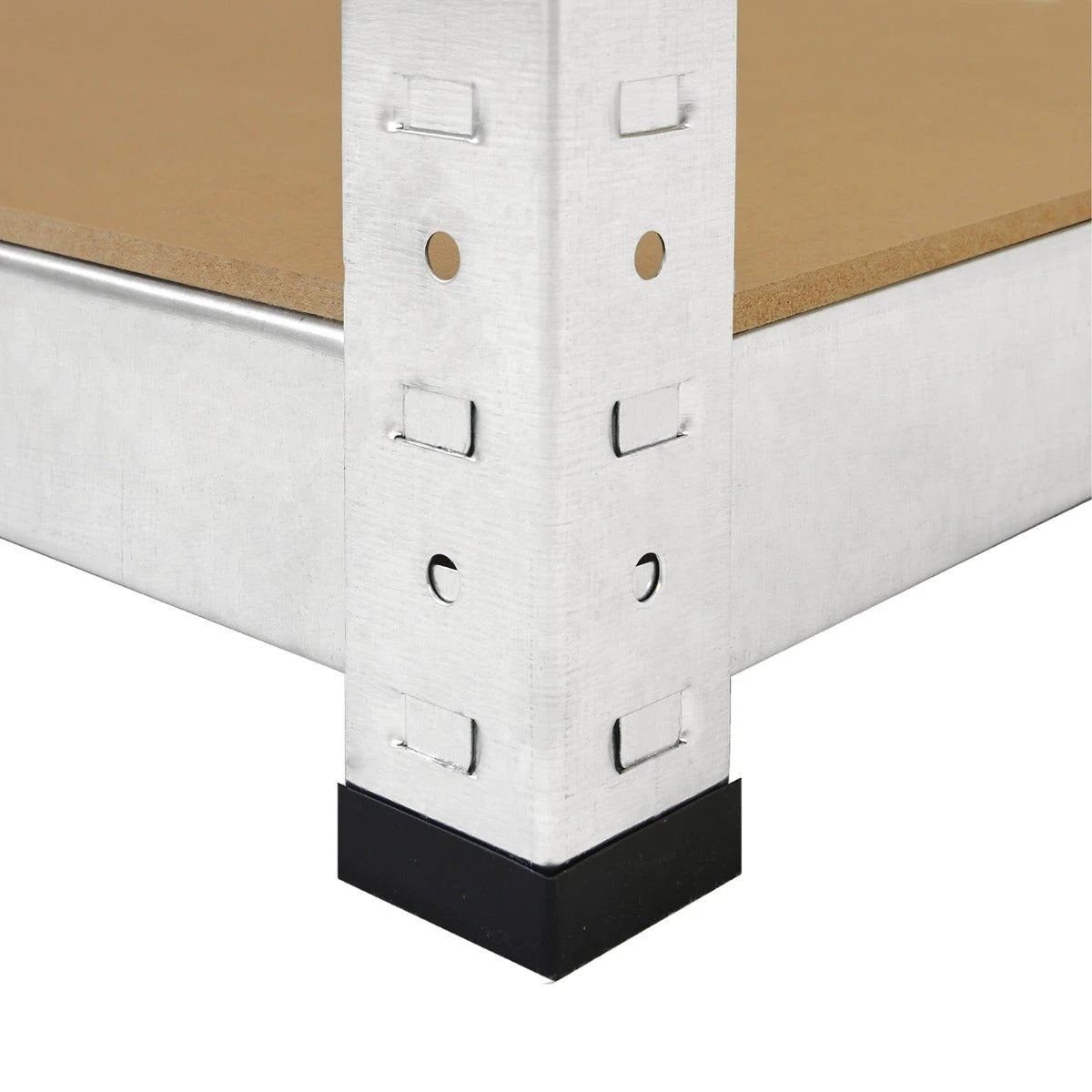 2 x 90cm Galwix & Galwix Workbench Shelving Unit & Mallet by Monster Shop