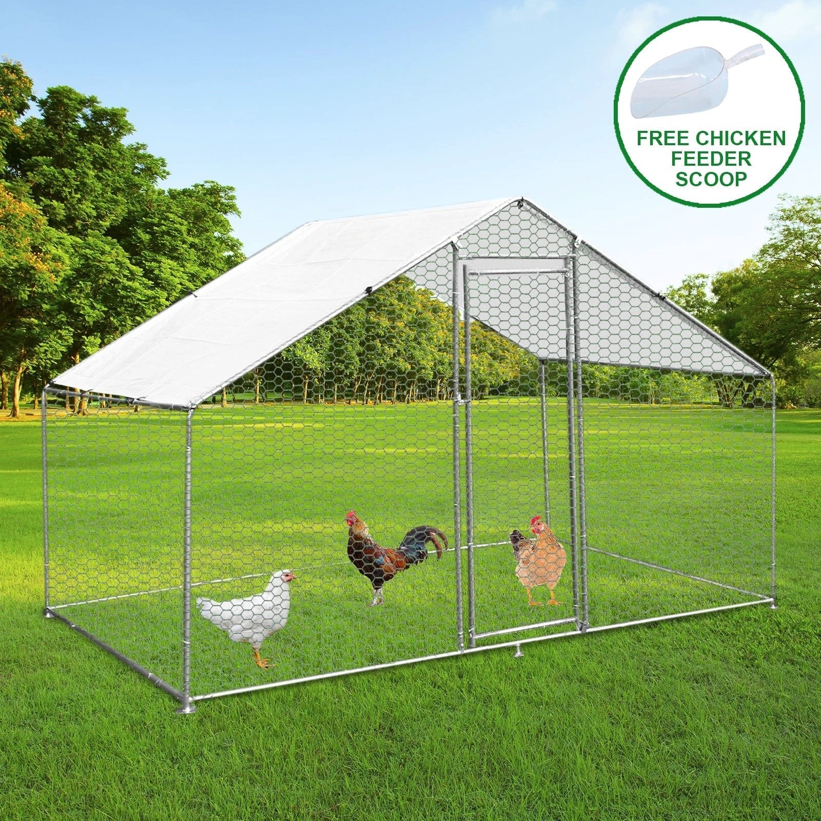 Monster Shop Chicken Run 3m x 2m x 2m -