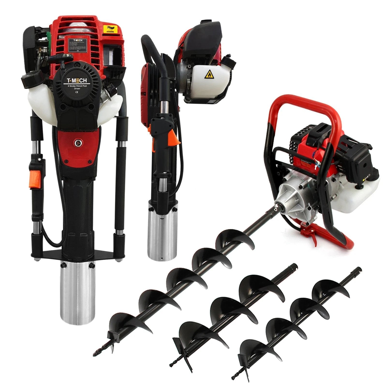 Monster Shop Earth Auger and 4 Stroke Post Driver -