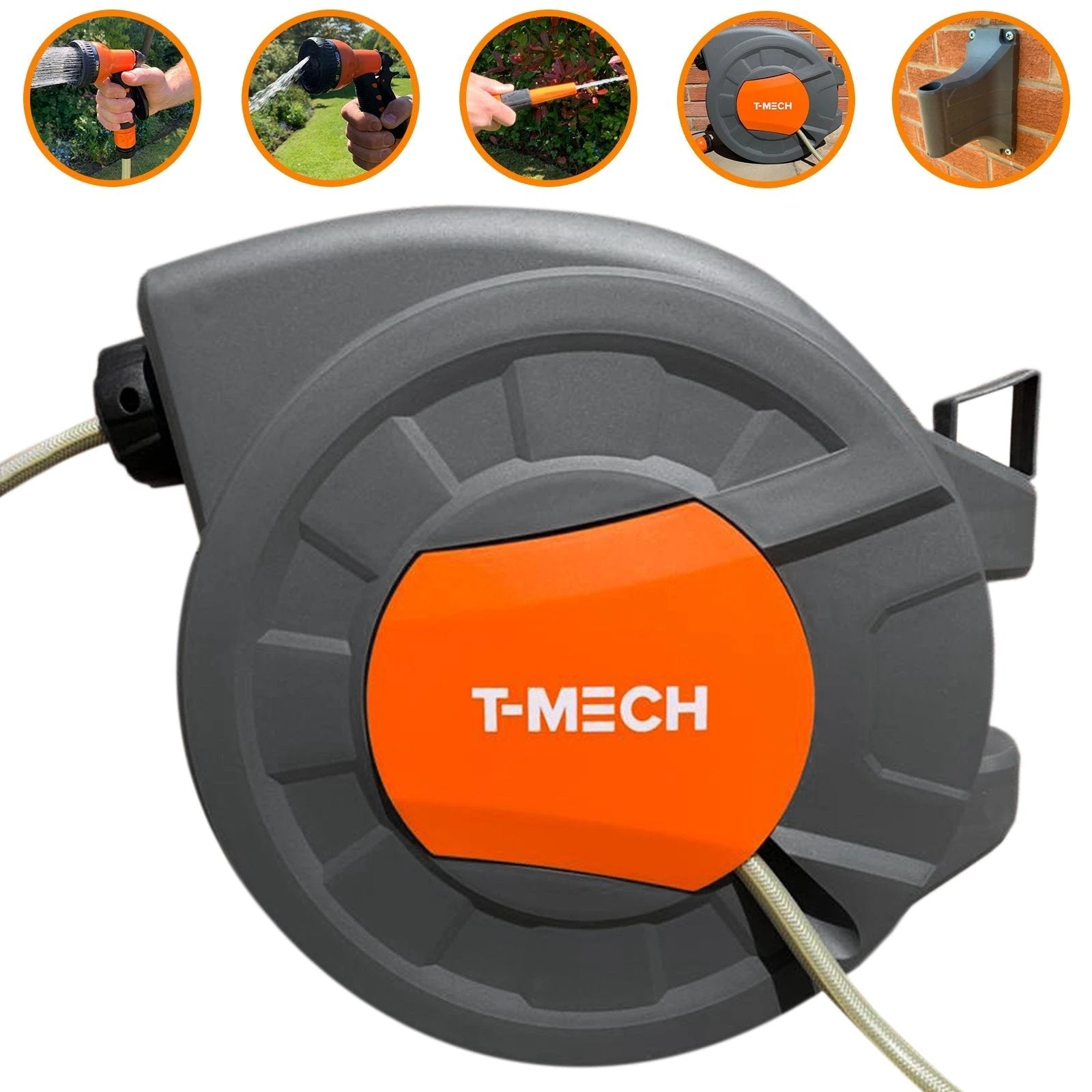 Monster Shop 20m Retractable Hosepipe -