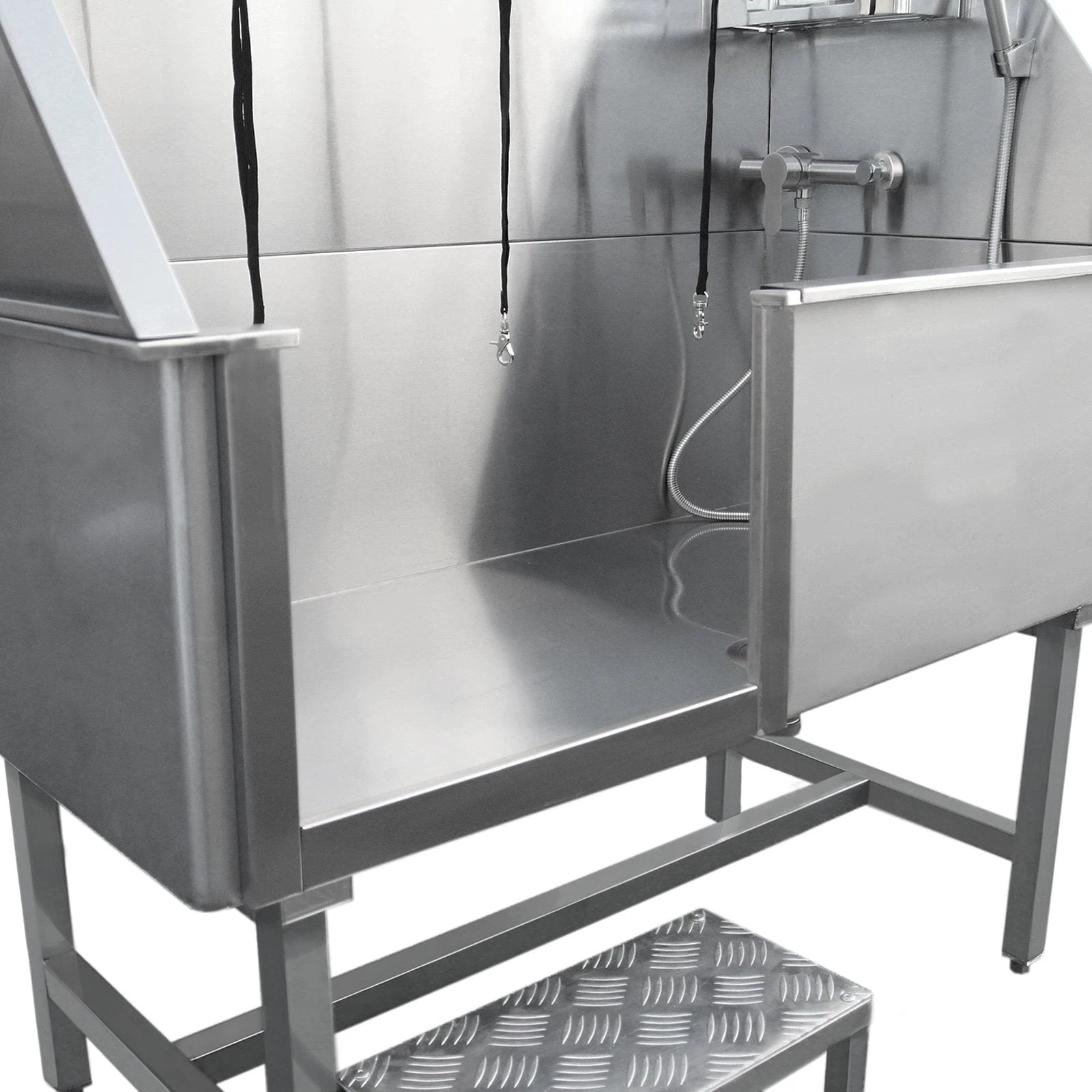 Monster Shop Dog Grooming Bath Steel Pet Wash Station 600mm -