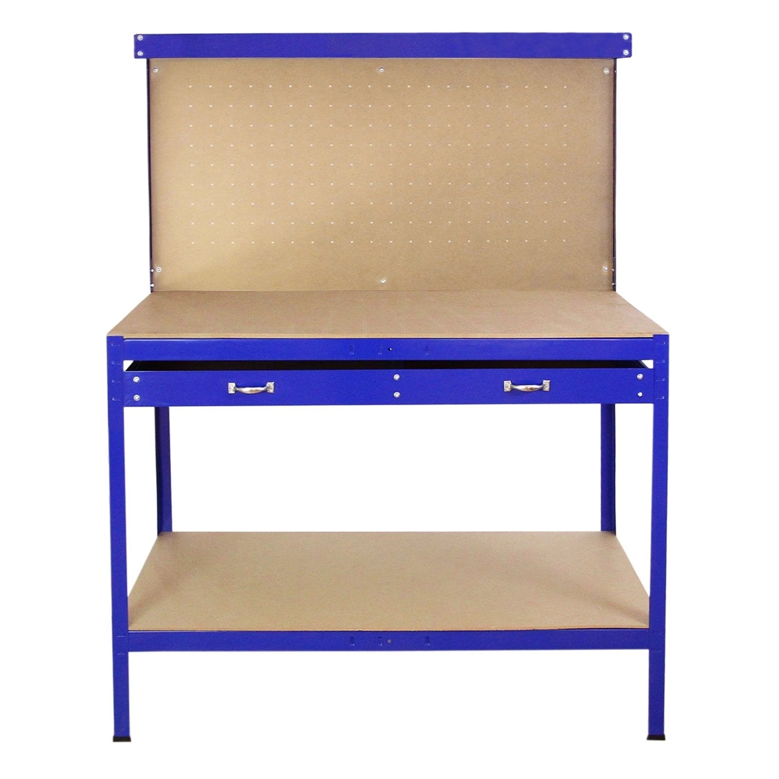 Monster Shop Workbench With Pegboard And Drawer In Blue -