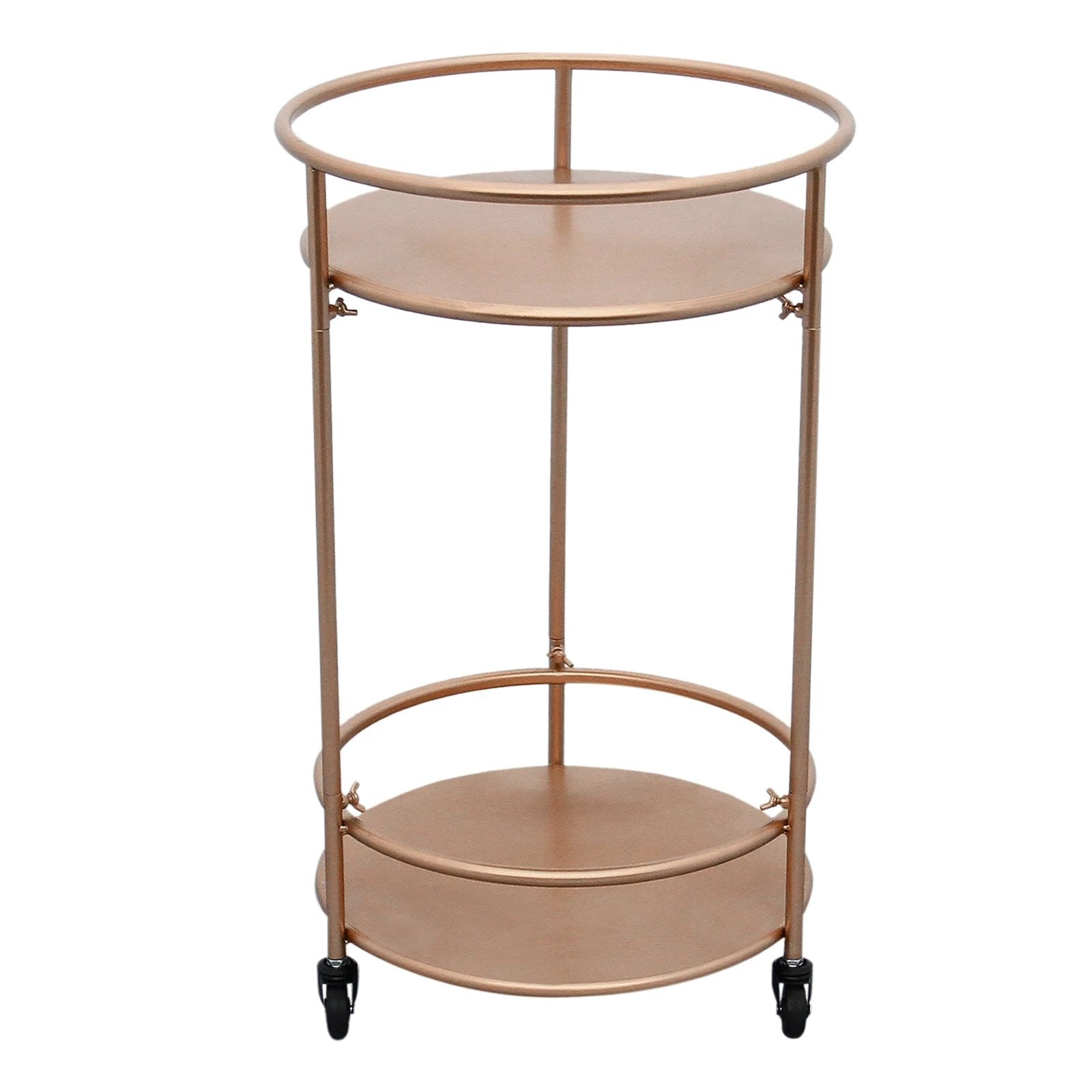 Rose Gold Drinks Trolley Bar Cart - Small by Monster Shop